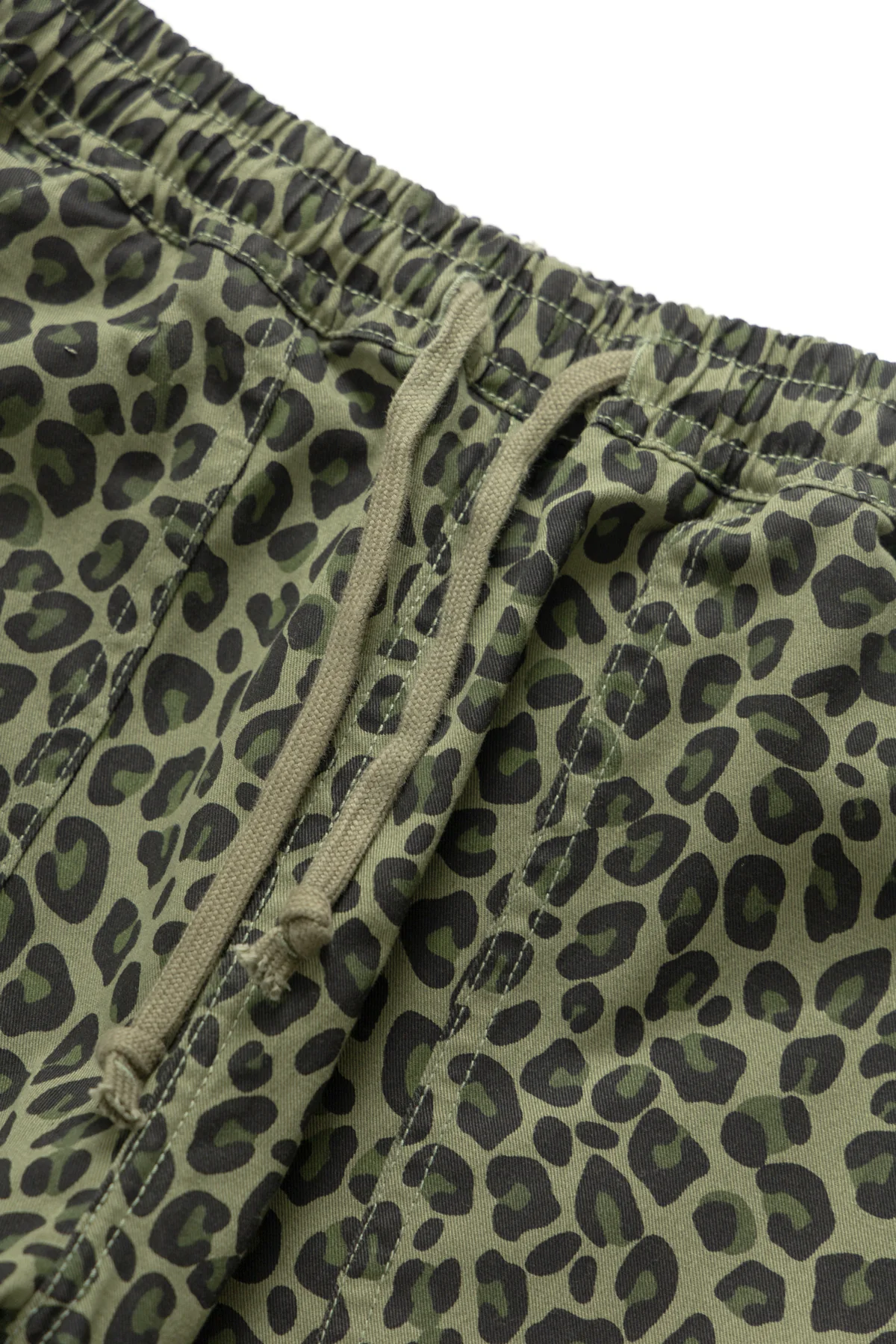Patterned Chef Pants - Green Leopard - Image 5