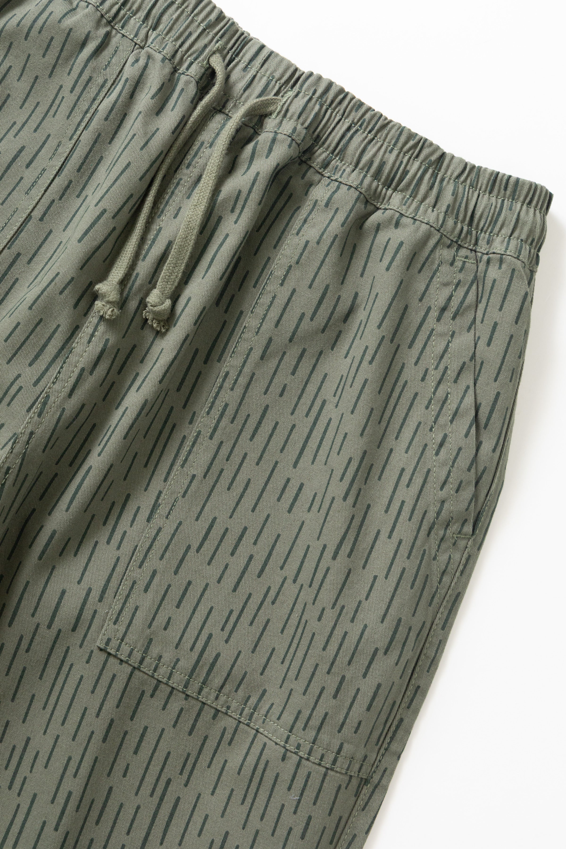 Patterned Chef Pants - Raindrop Green - Image 6