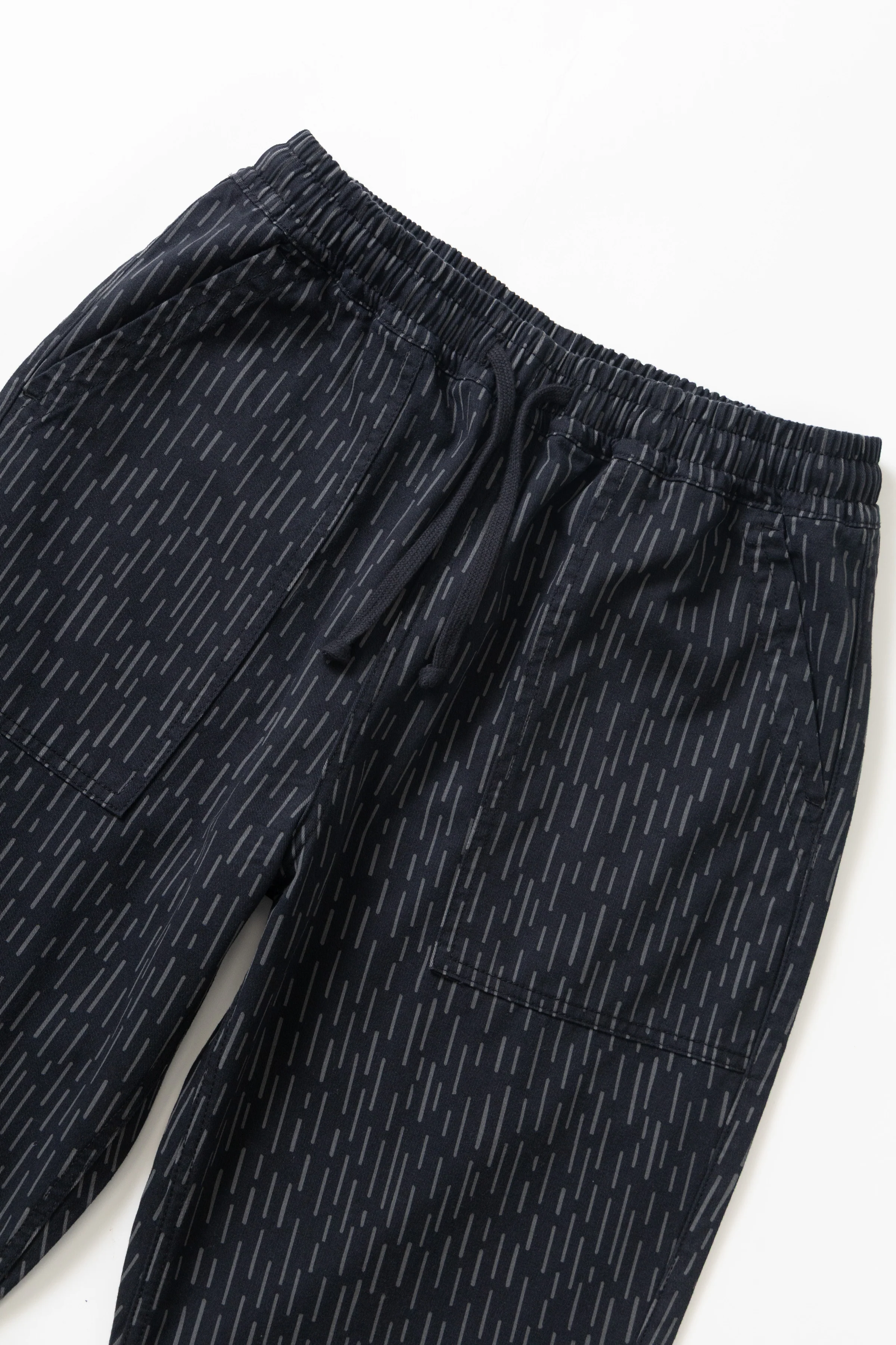 Patterned Chef Pants - Raindrop Mono - Image 5