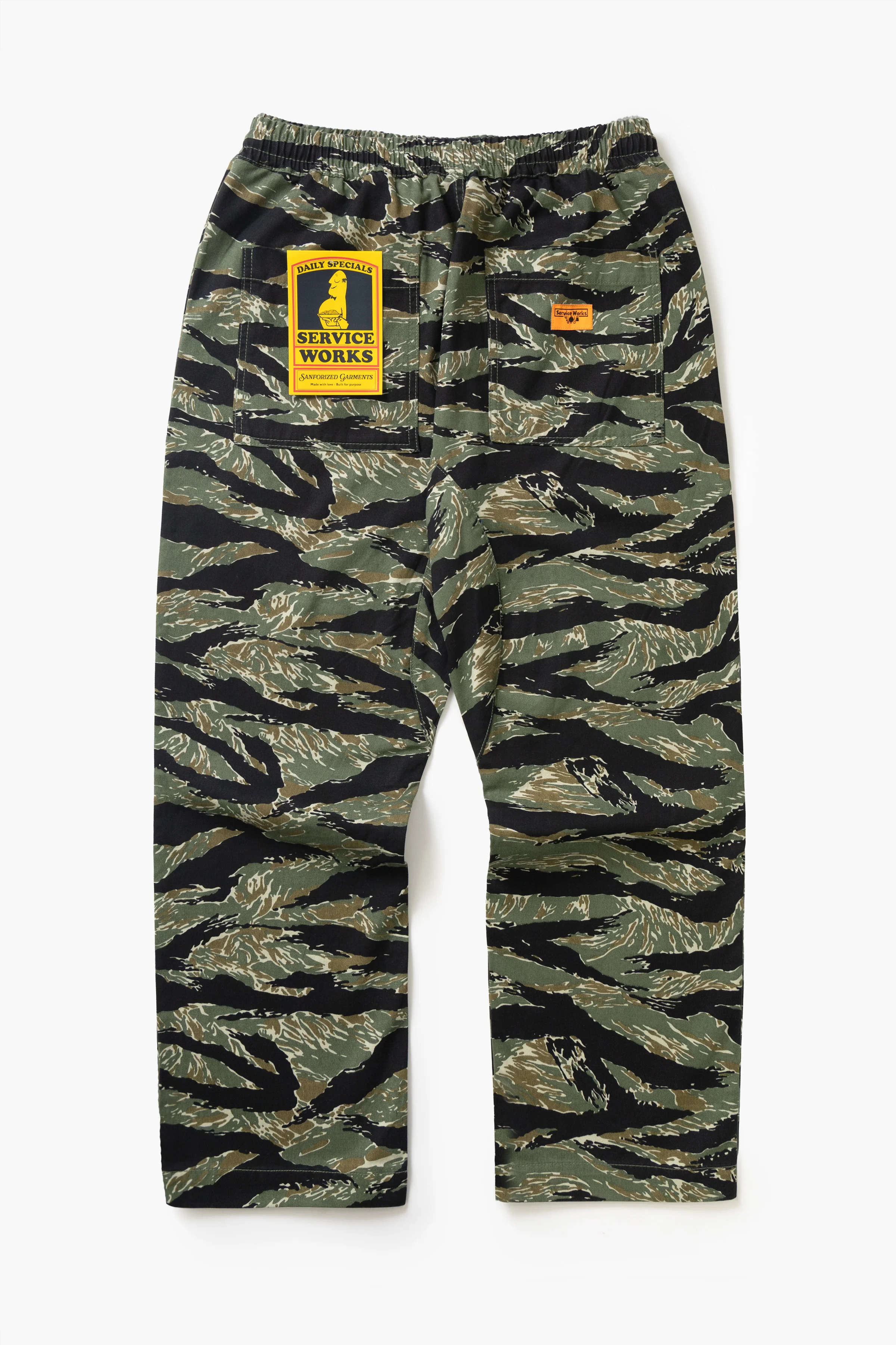 Patterned Chef Pants - Tiger Stripe - Image 11