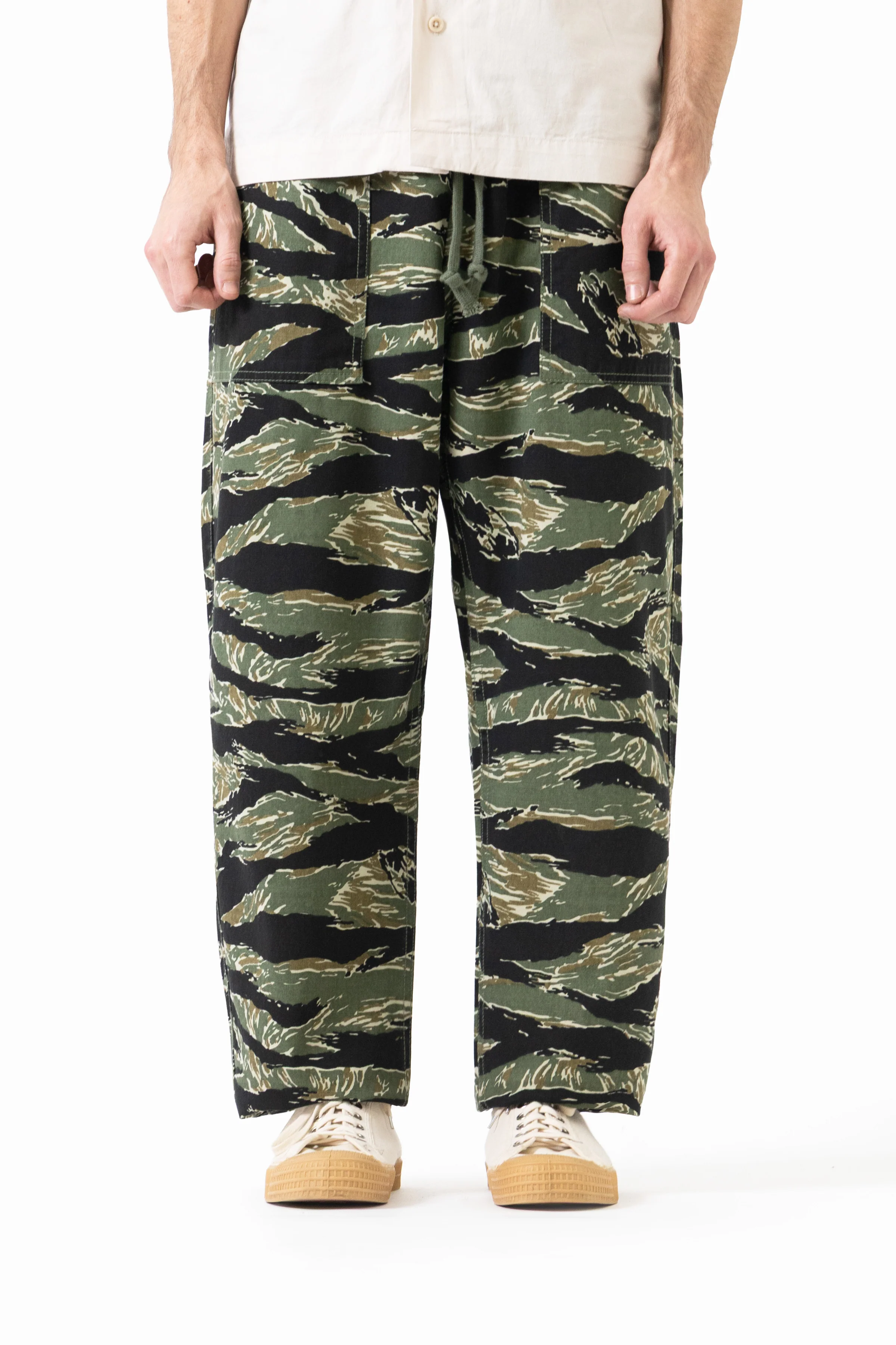 Patterned Chef Pants - Tiger Stripe - Image 2