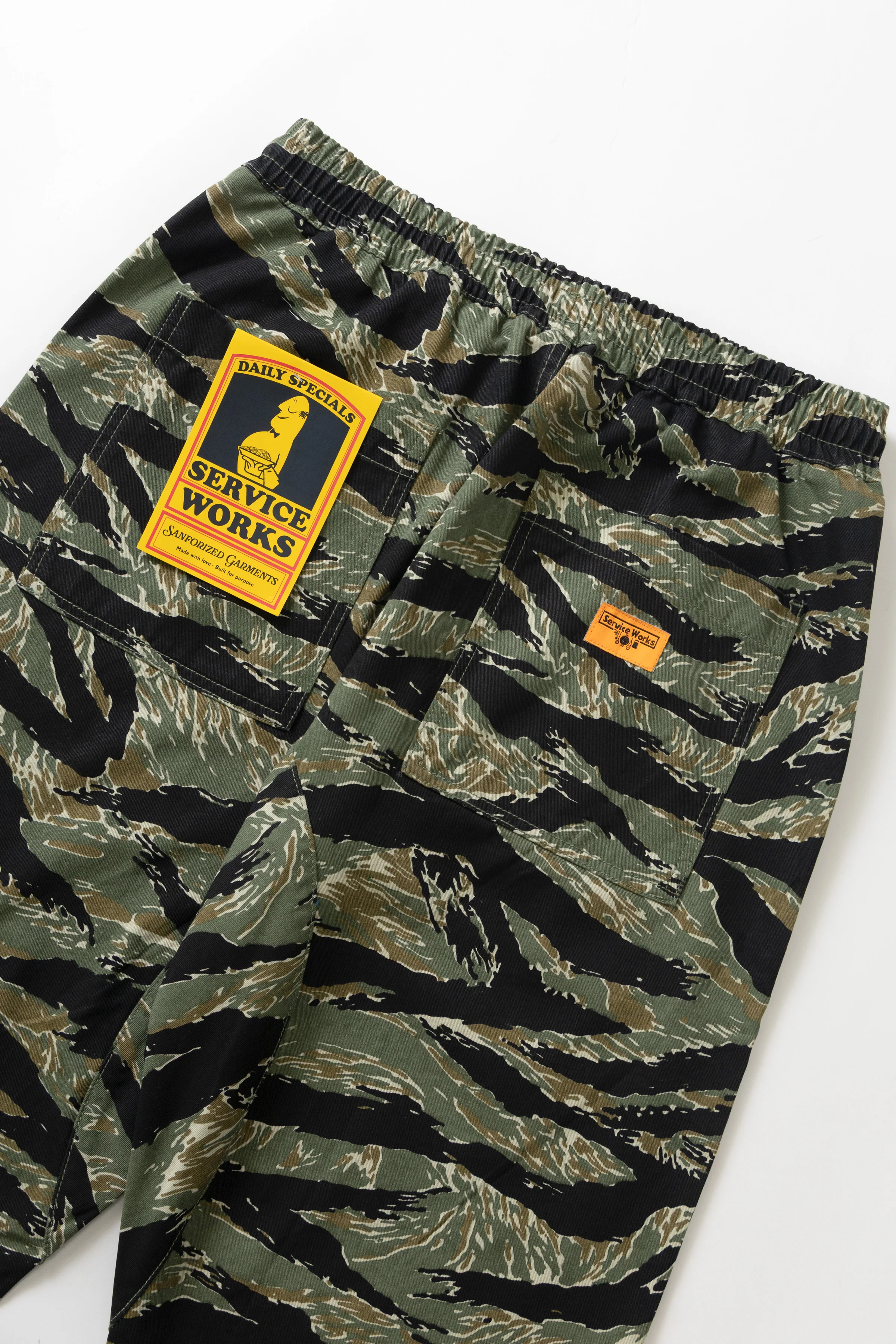 Patterned Chef Pants - Tiger Stripe - Image 8