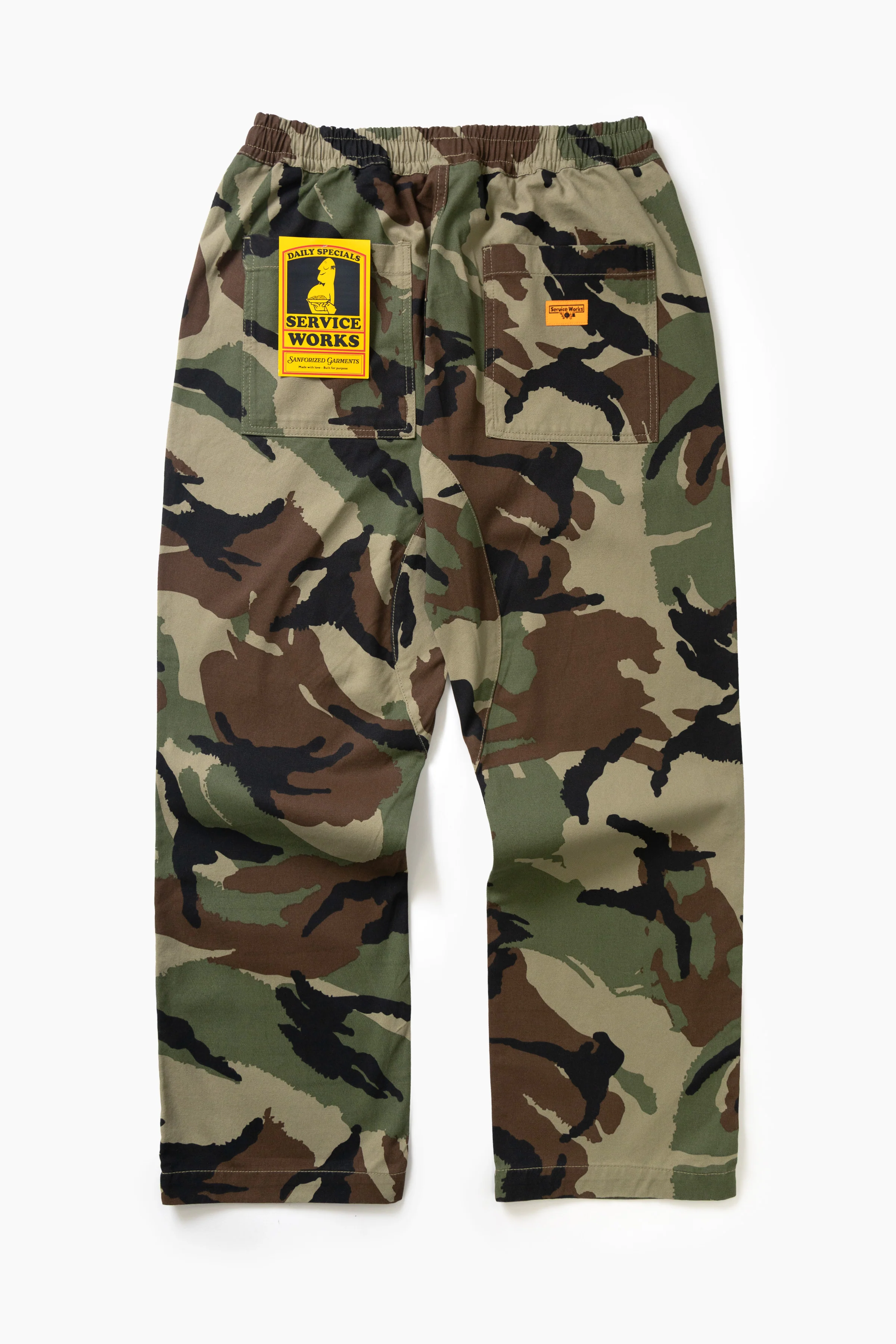 Patterned Chef Pants - Woodland - Image 11