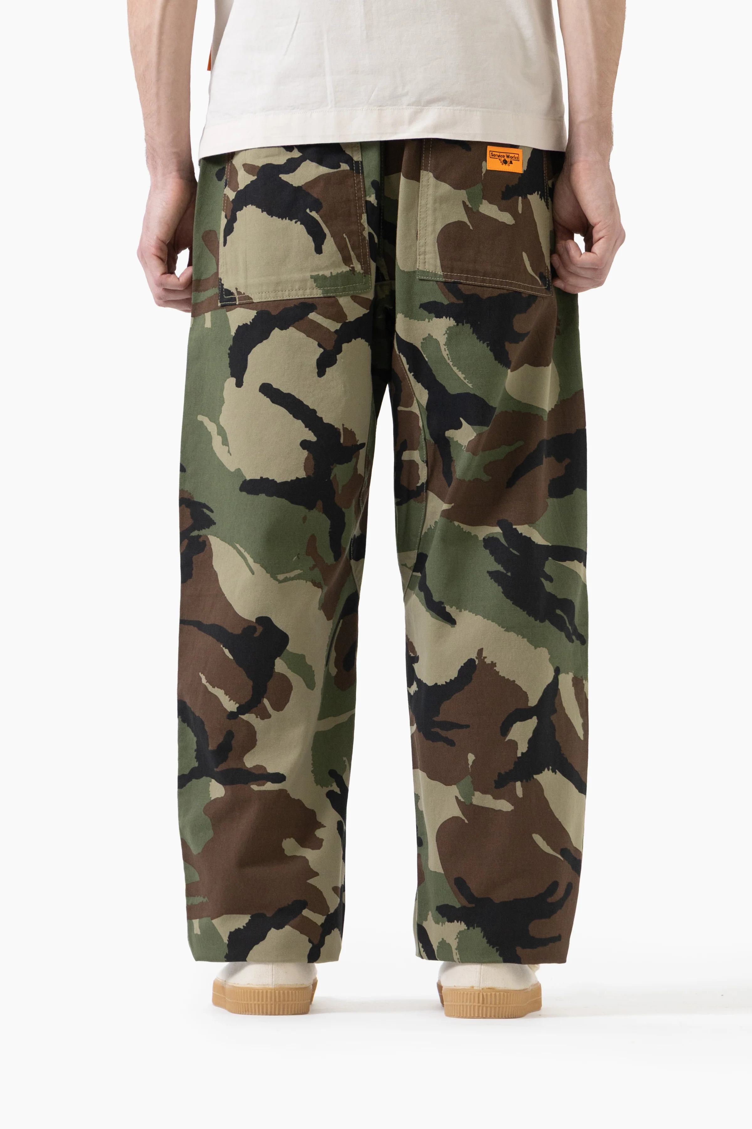 Patterned Chef Pants - Woodland - Image 4