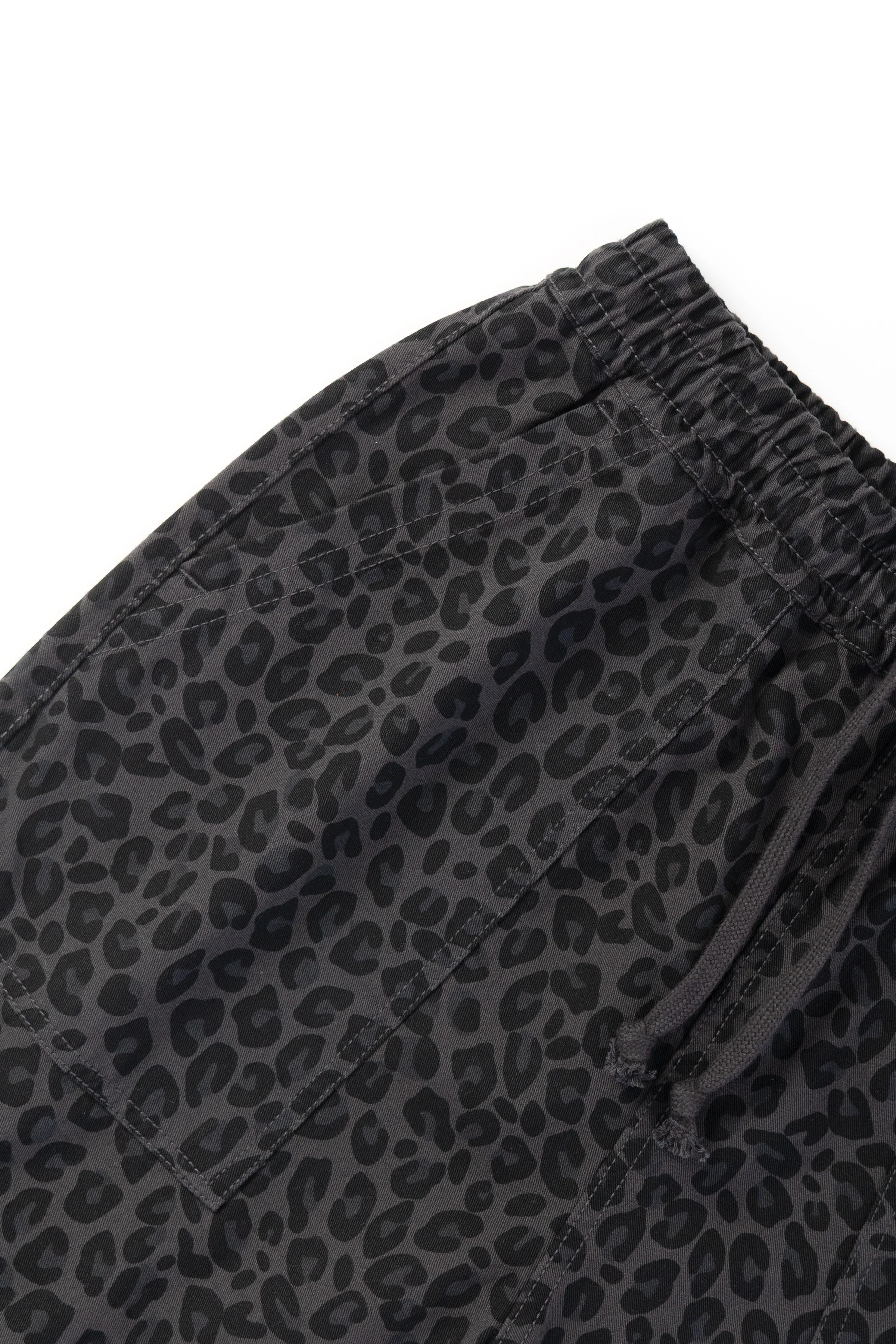 Patterned Chef Shorts - Black Leopard - Image 3
