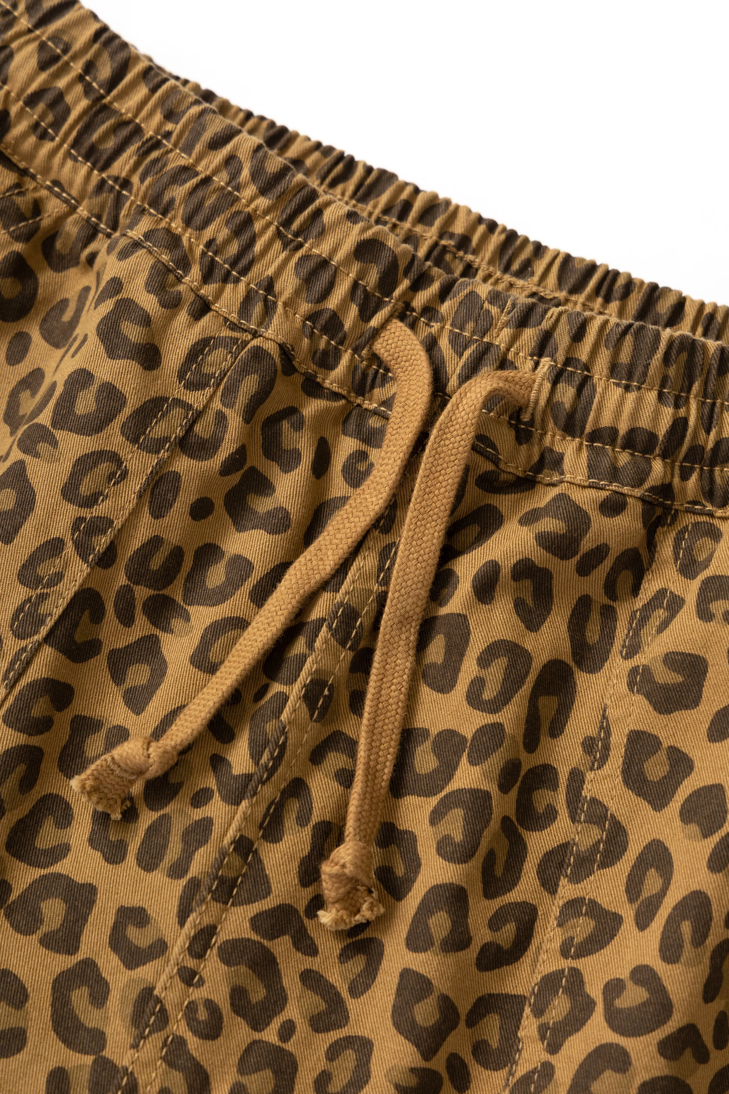 Patterned Chef Shorts - Brown Leopard - Image 3