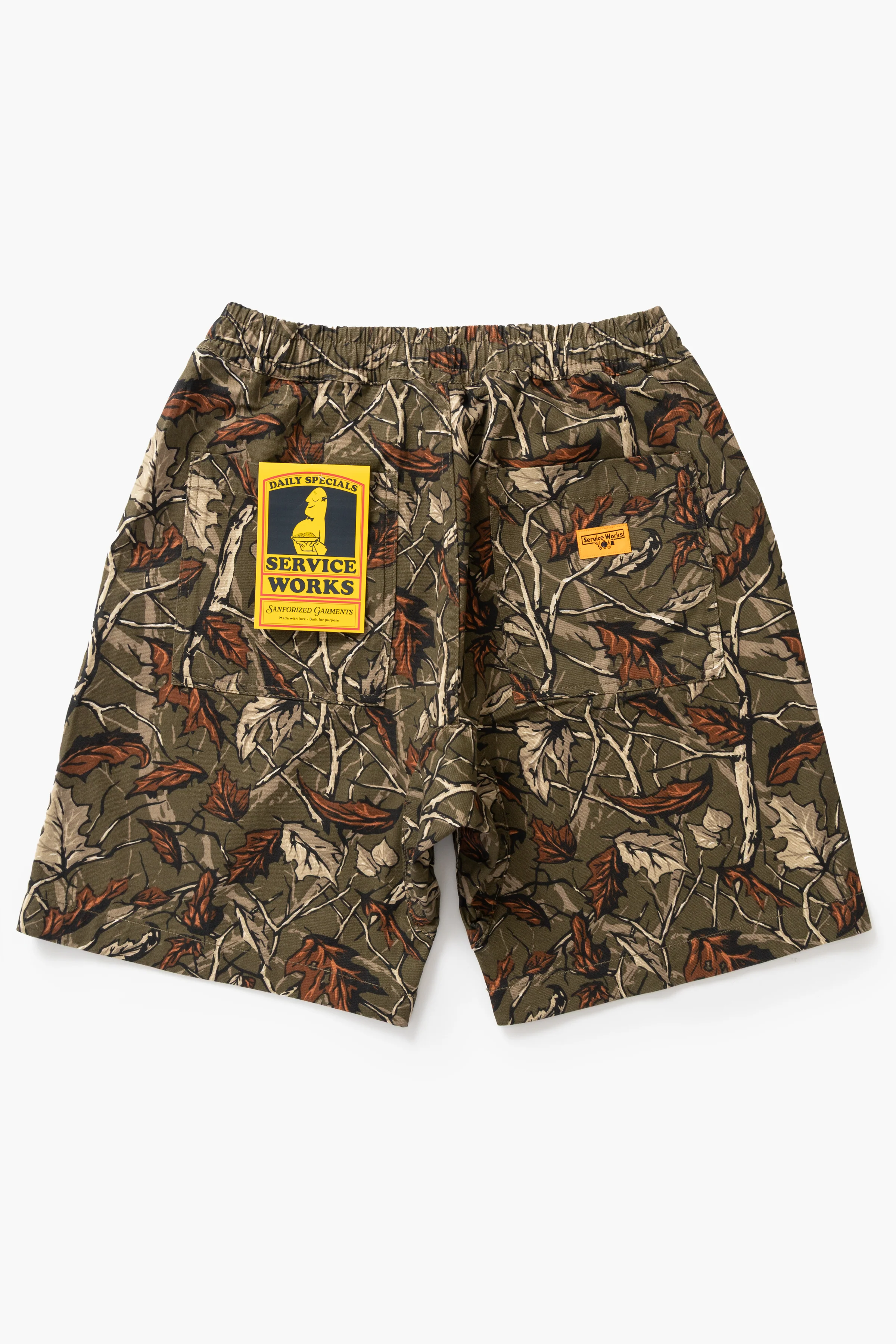 Patterned Chef Shorts - Real Tree - Image 5