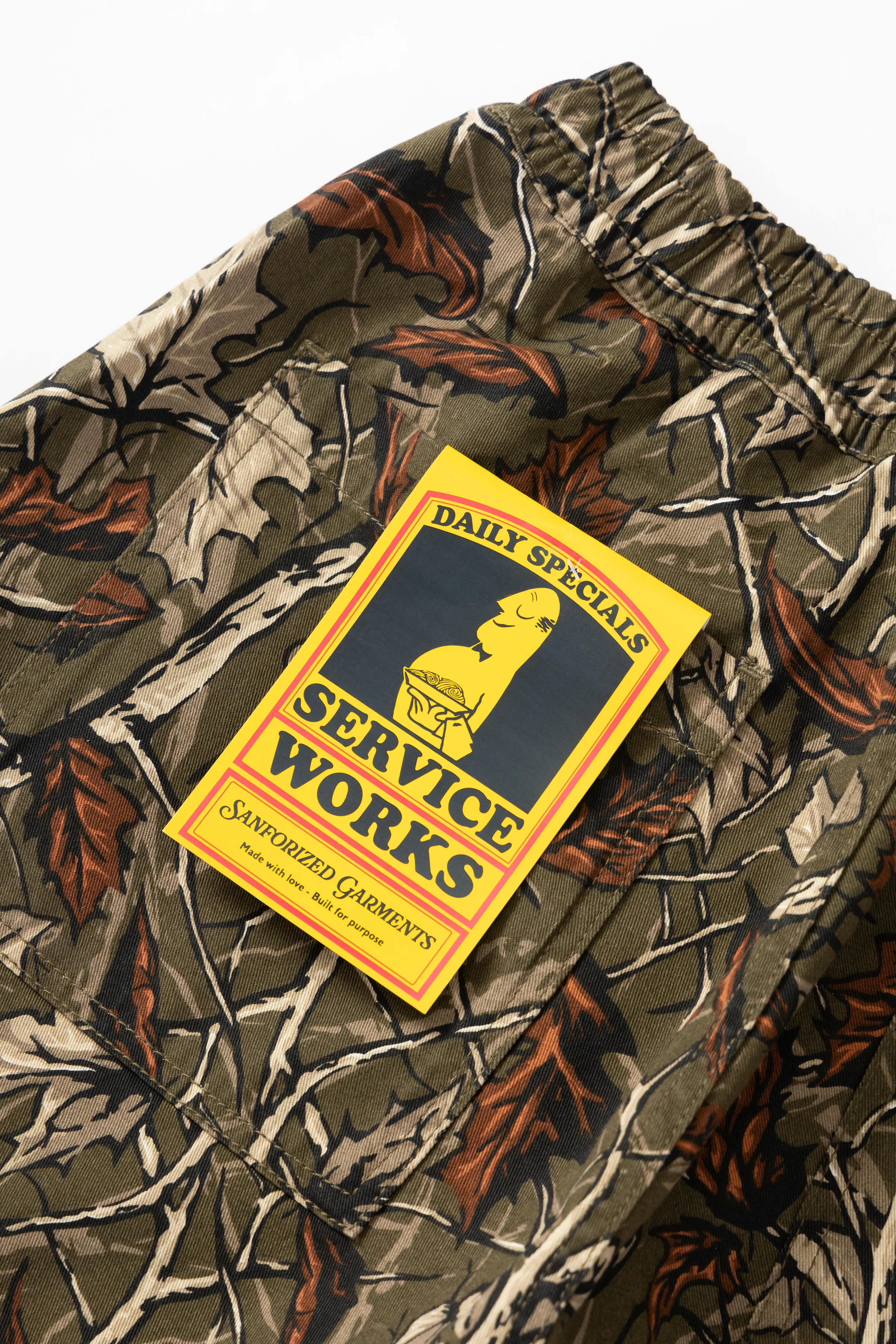 Patterned Chef Shorts - Real Tree - Image 7