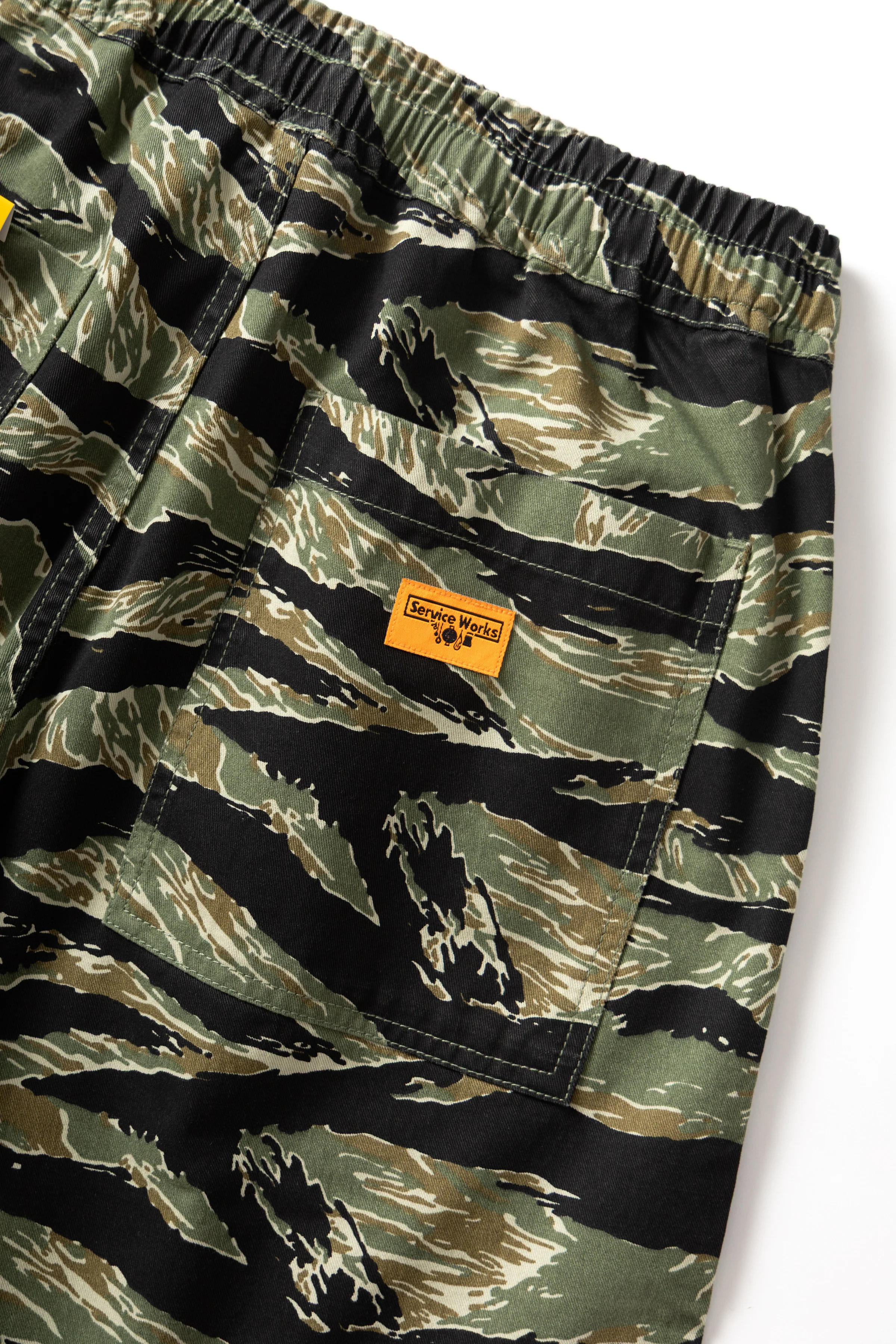 Patterned Chef Shorts - Tiger Stripe - Image 7