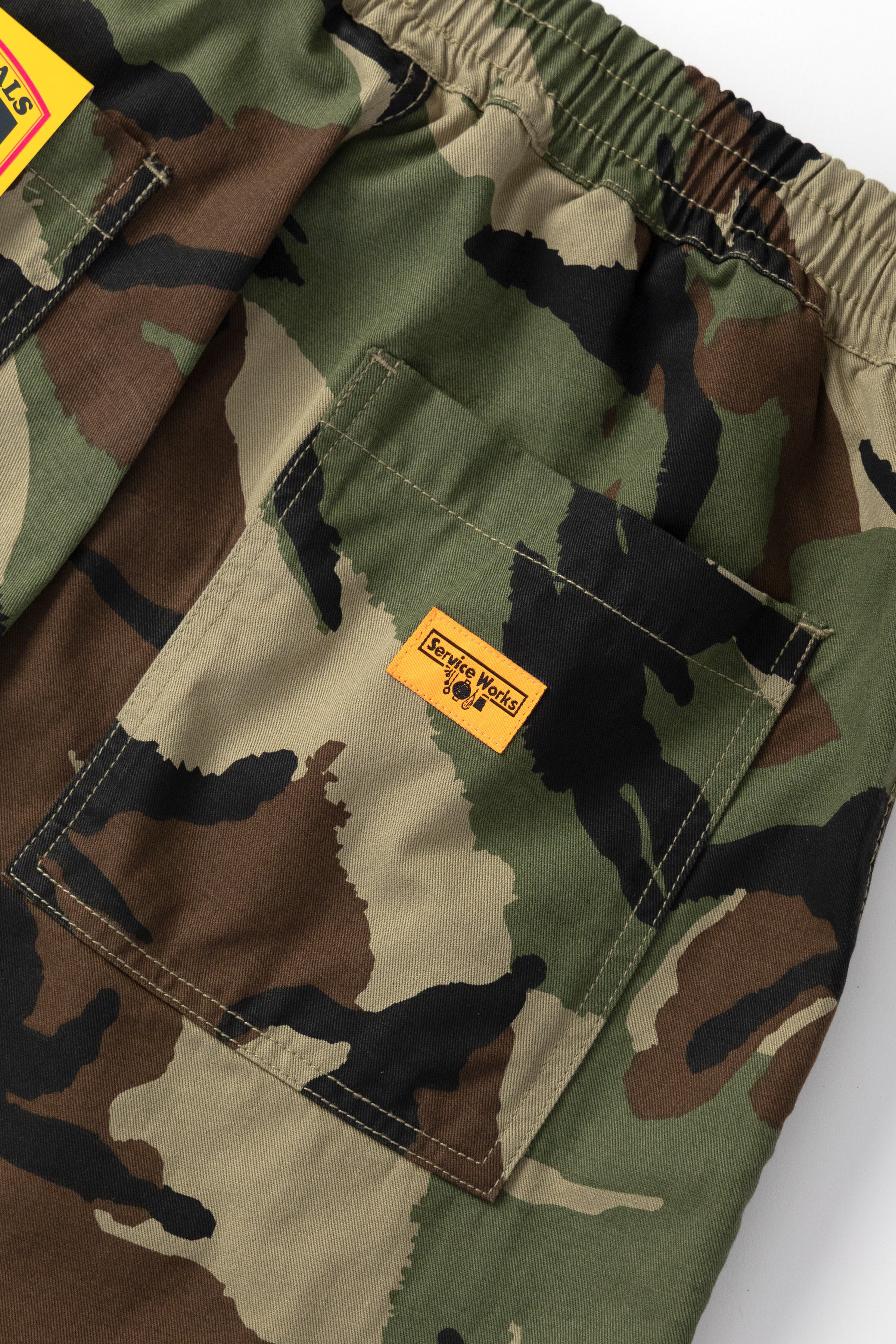 Patterned Chef Shorts - Woodland - Image 7