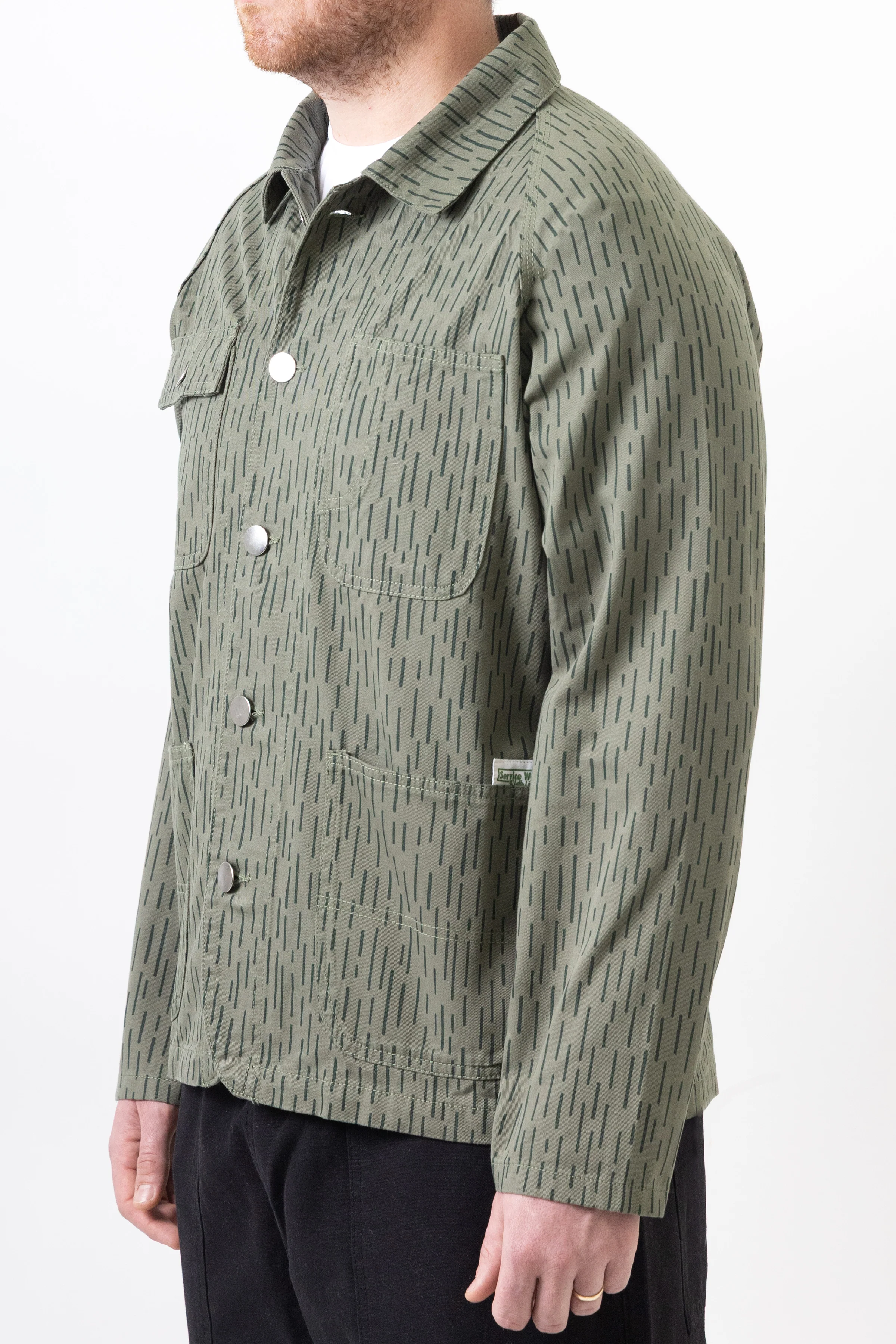 Patterned Coverall 2.0 - Raindrop Green - Image 3