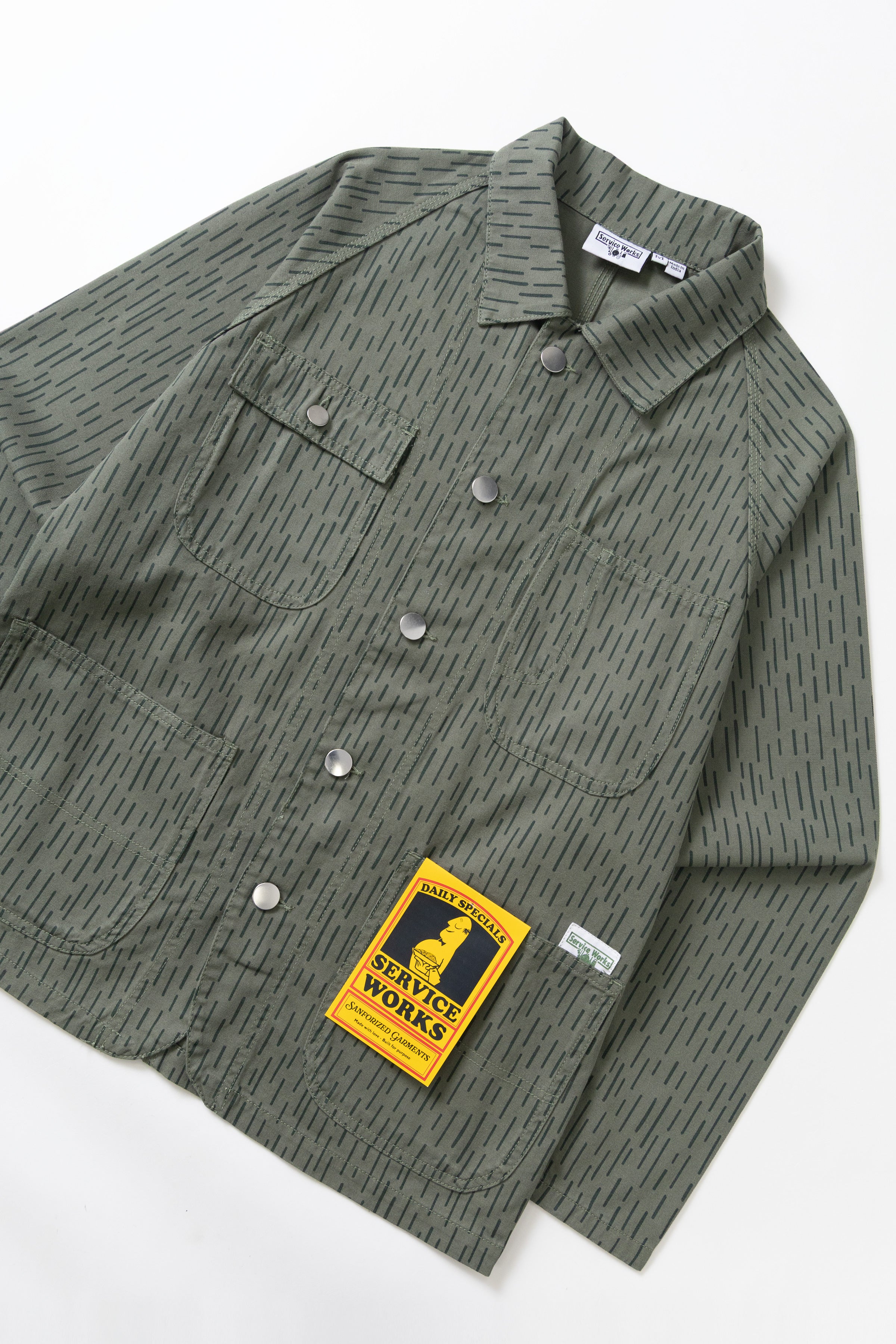 Patterned Coverall 2.0 - Raindrop Green - Image 6