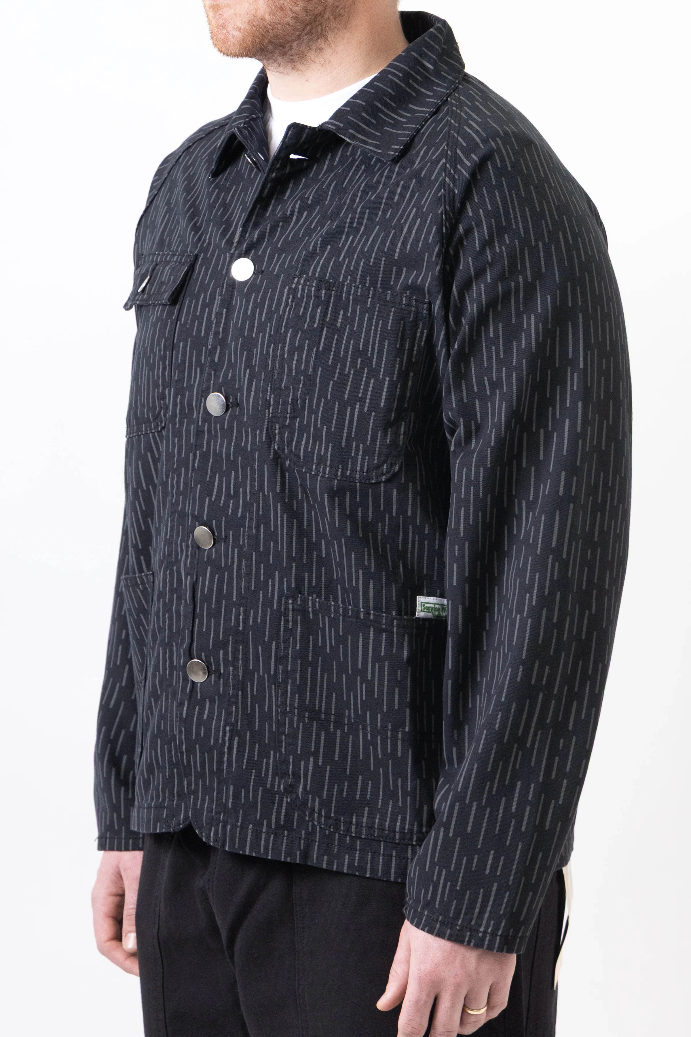 Patterned Coverall 2.0 - Raindrop Mono - Image 3