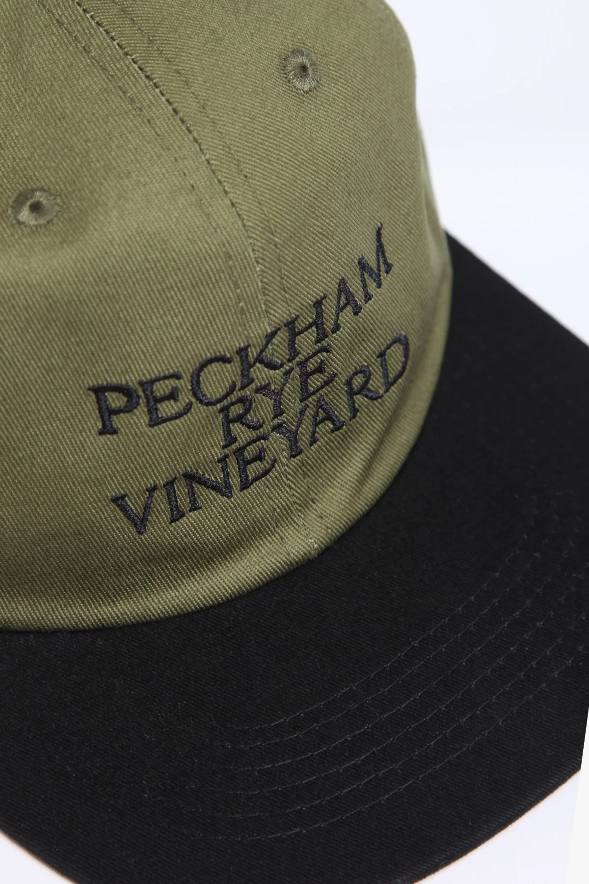 Peckham Rye Vineyard Cap - Olive/Black - Image 4