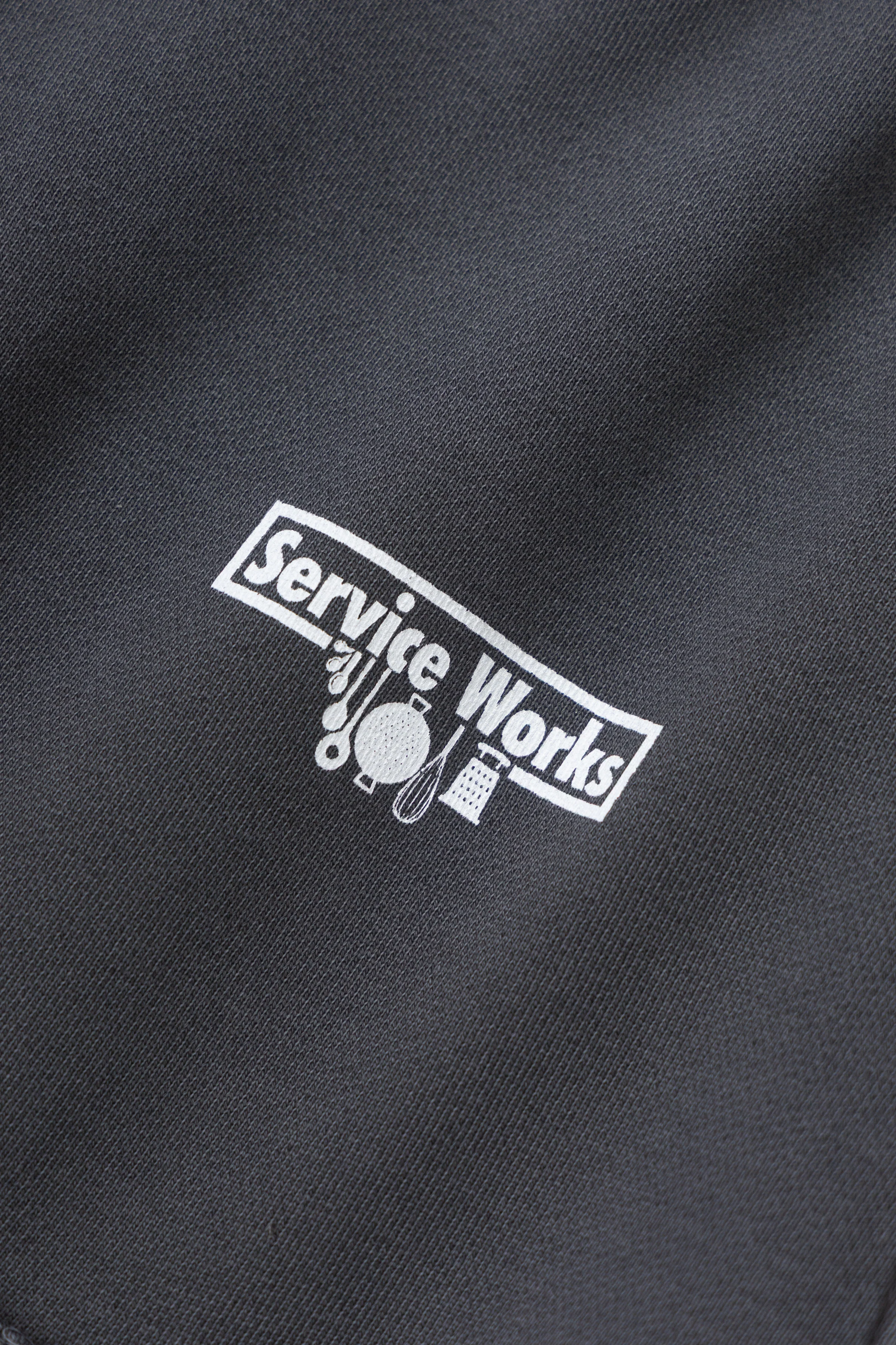 Loopback Hoodie - Black - Image 2