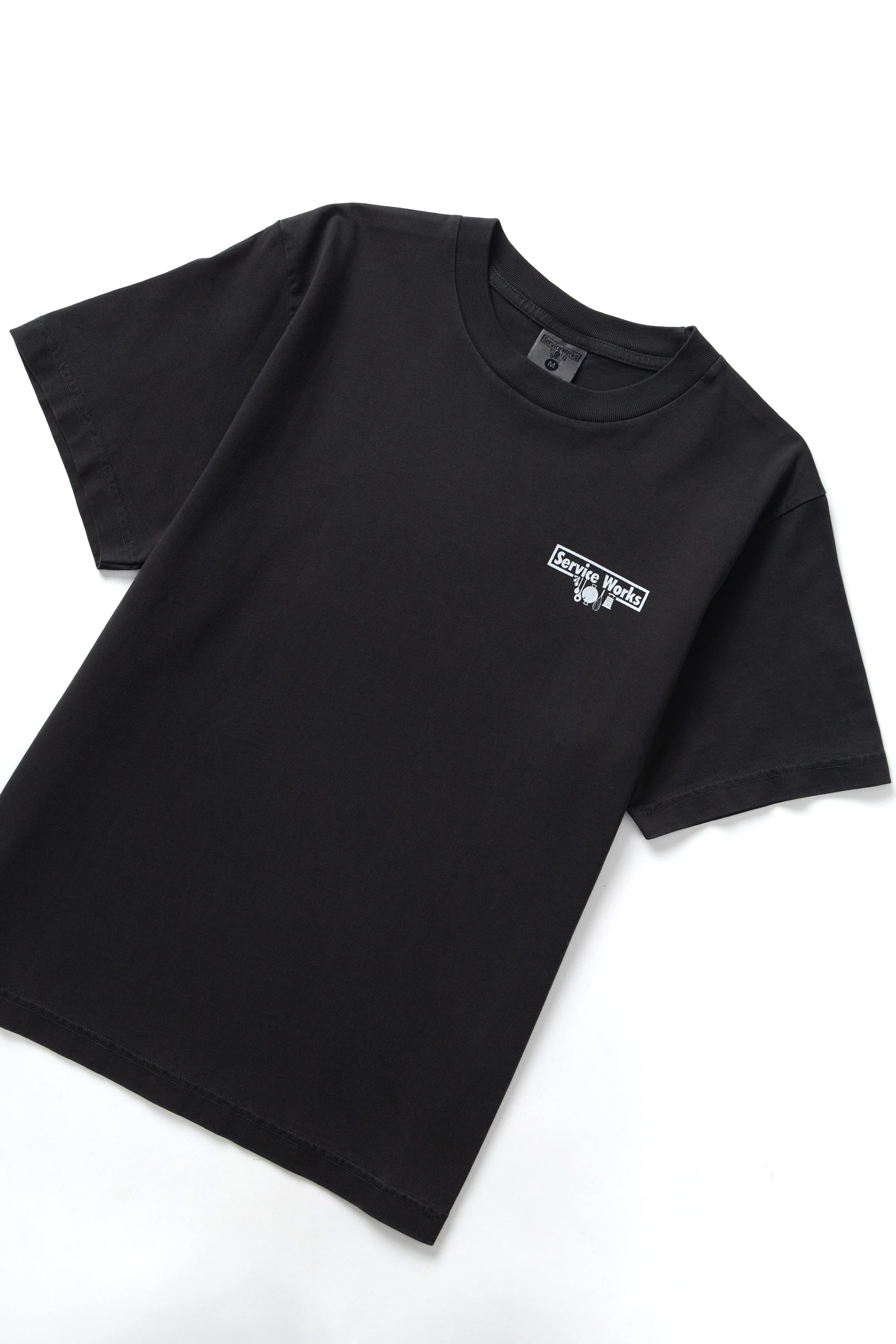 Pigment Dyed Trademark Tee - Black - Image 3