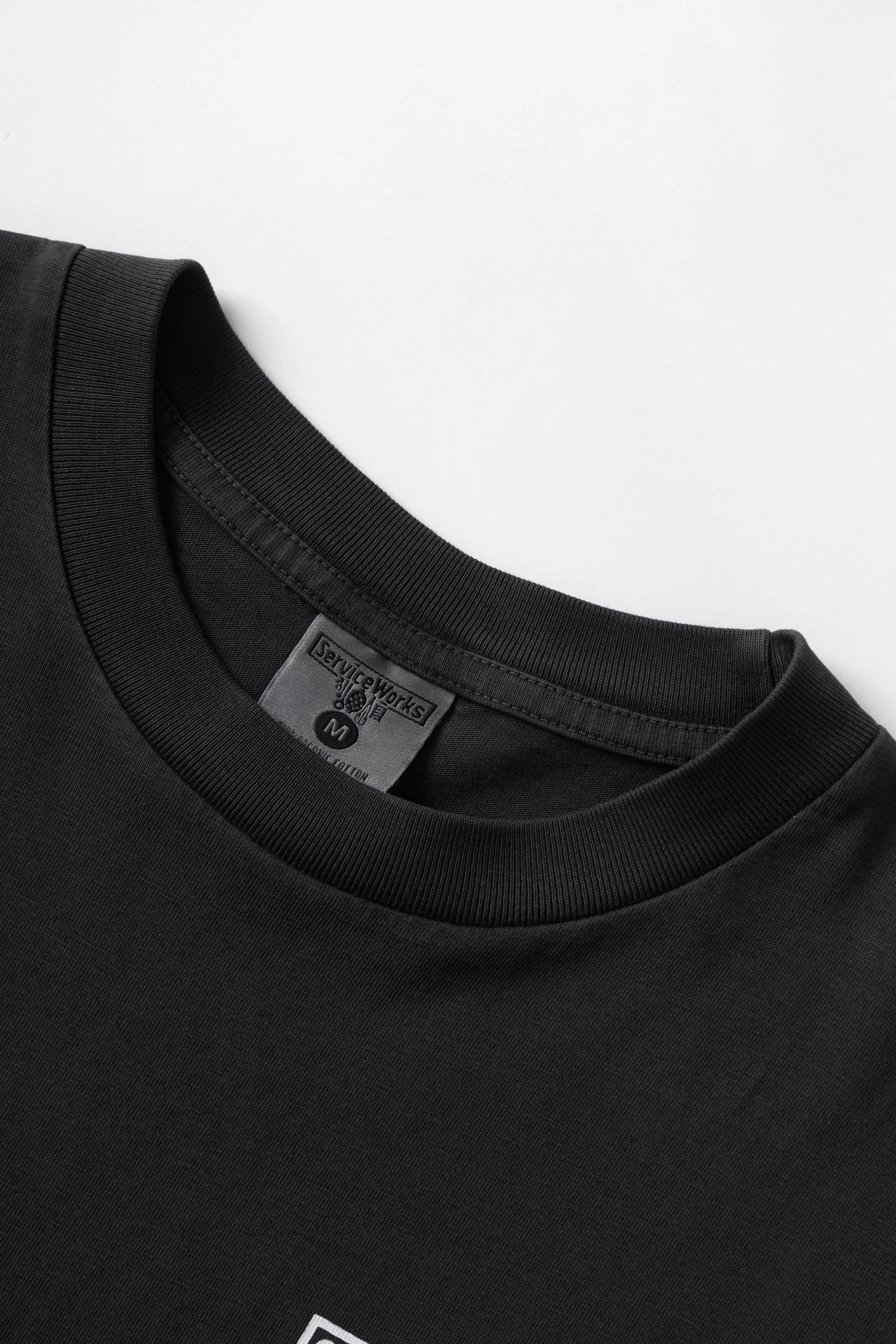Pigment Dyed Trademark Tee - Black - Image 4