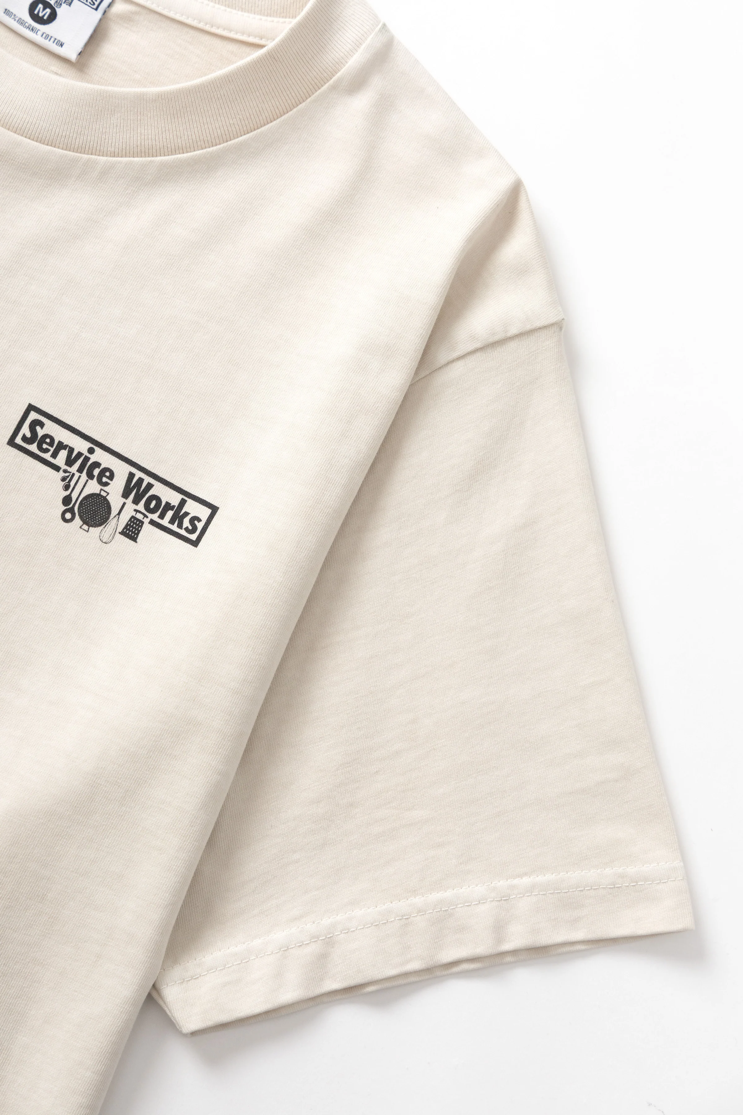 Pigment Dyed Trademark Tee - Natural - Image 5