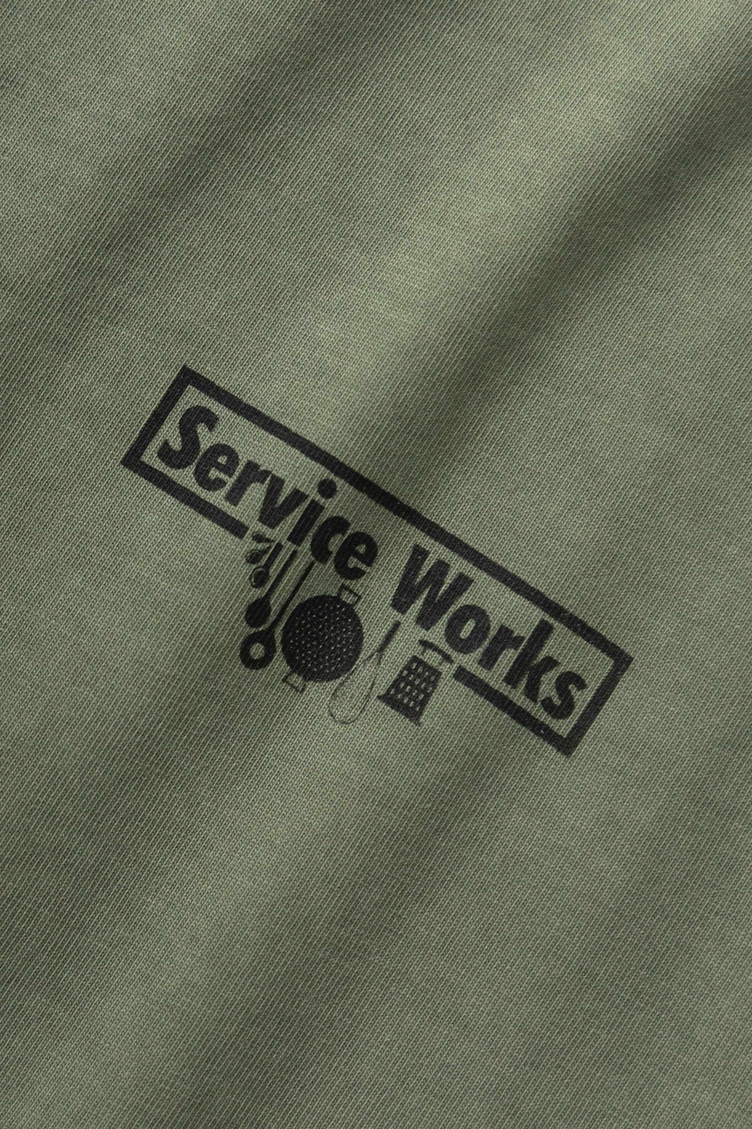 Pigment Dyed Trademark Tee - Olive - Image 2