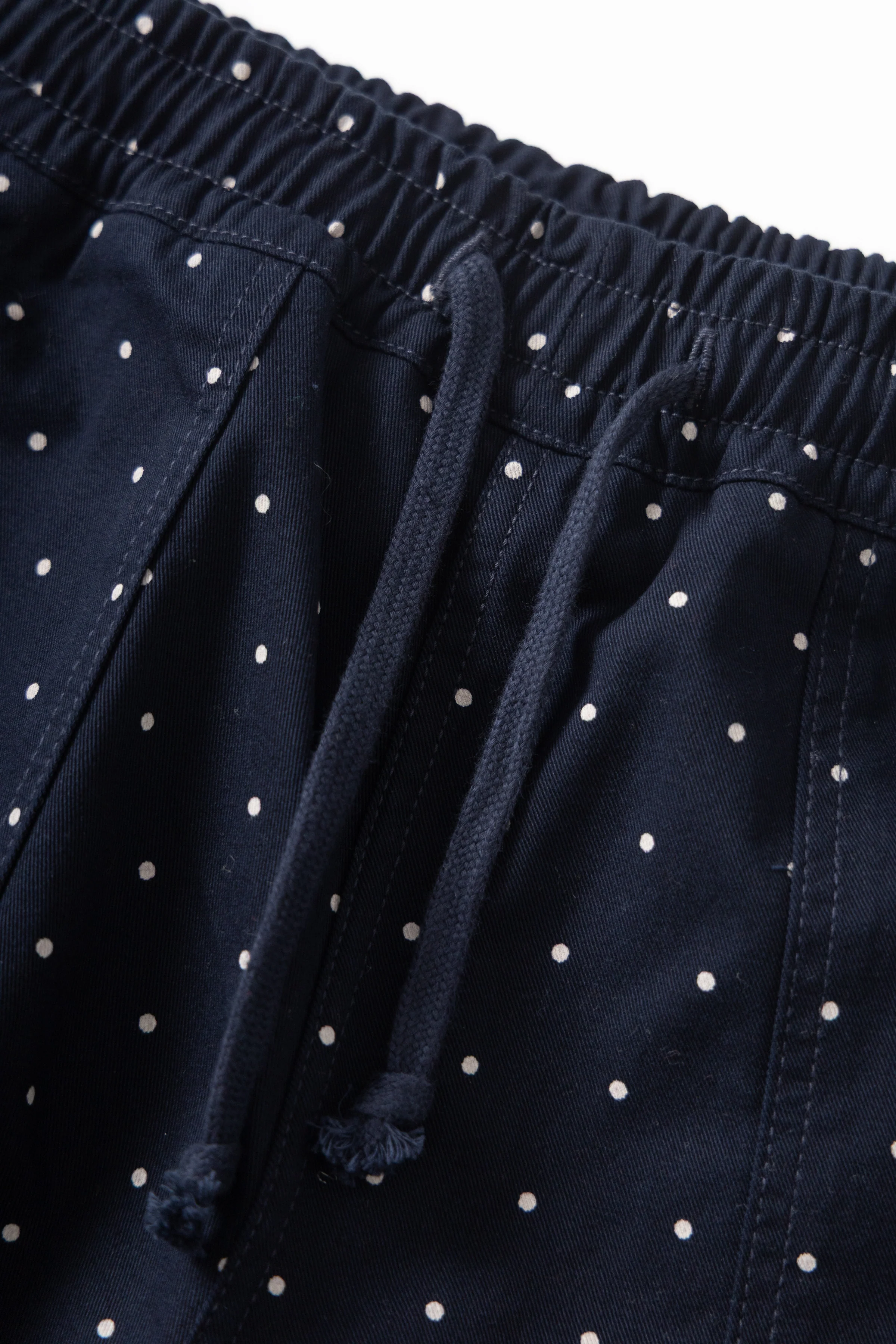 Polka Dot Chef Pants - Navy - Image 4