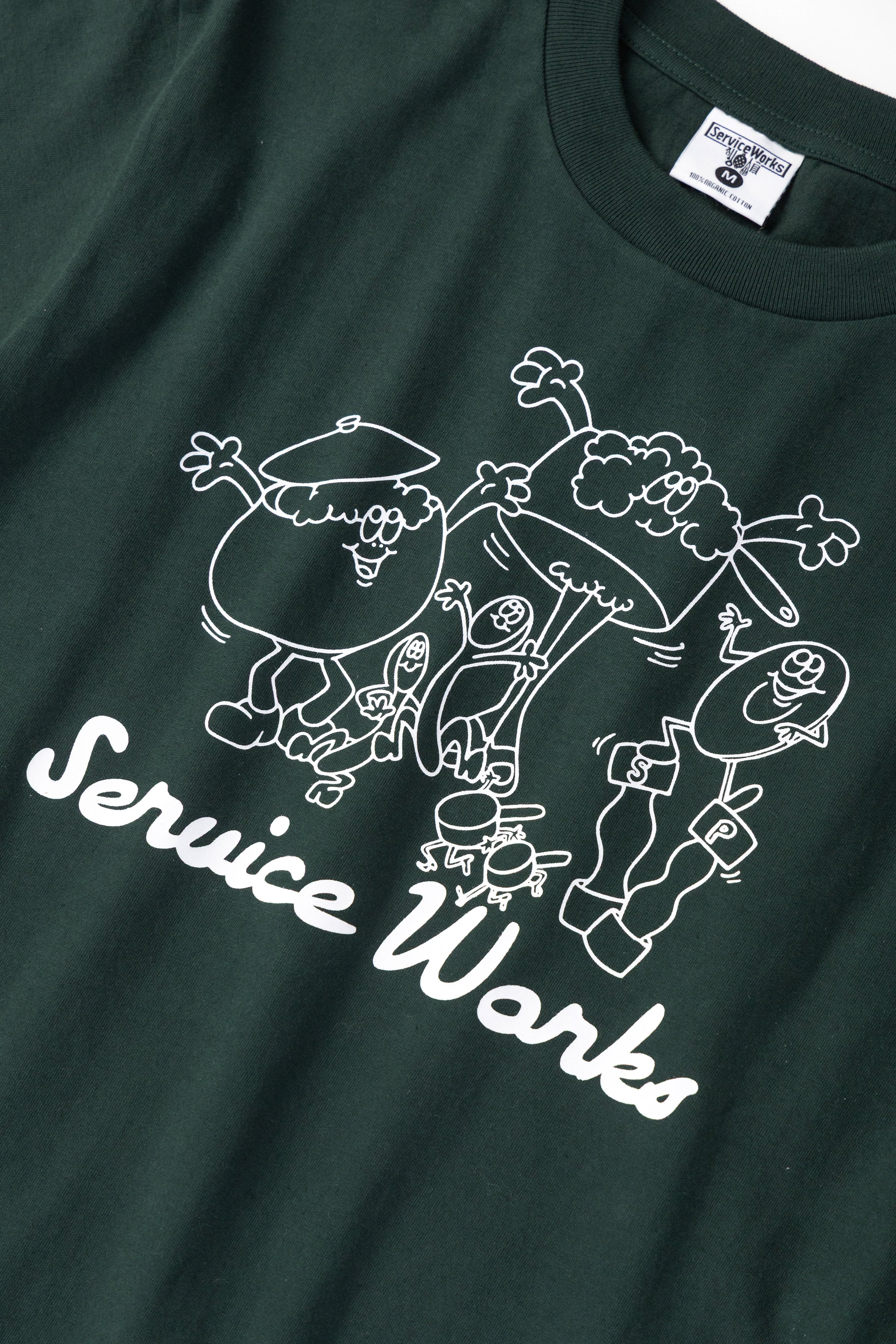 Pots & Pans Tee - Forest - Image 3