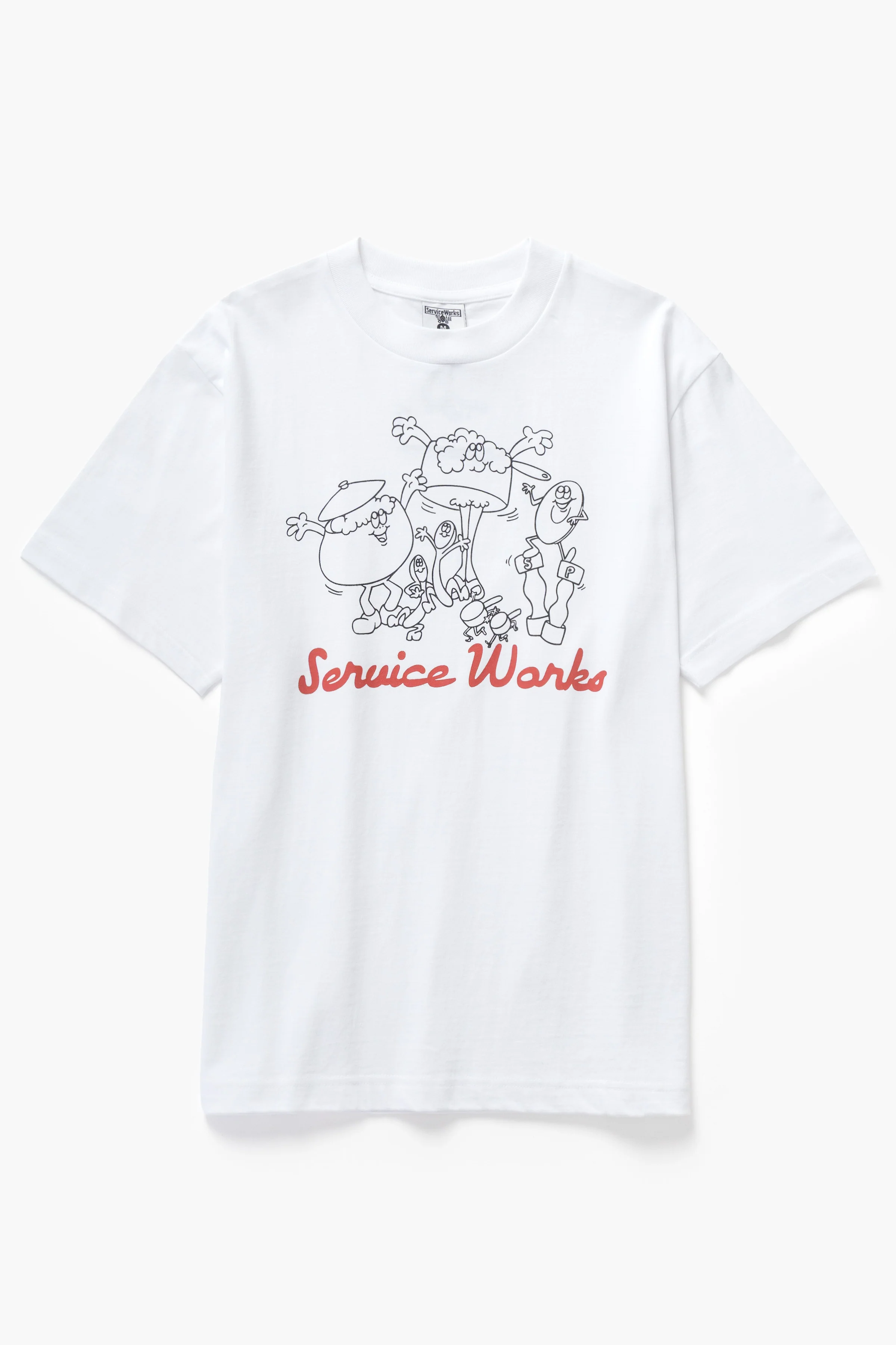 Pots & Pans Tee - White