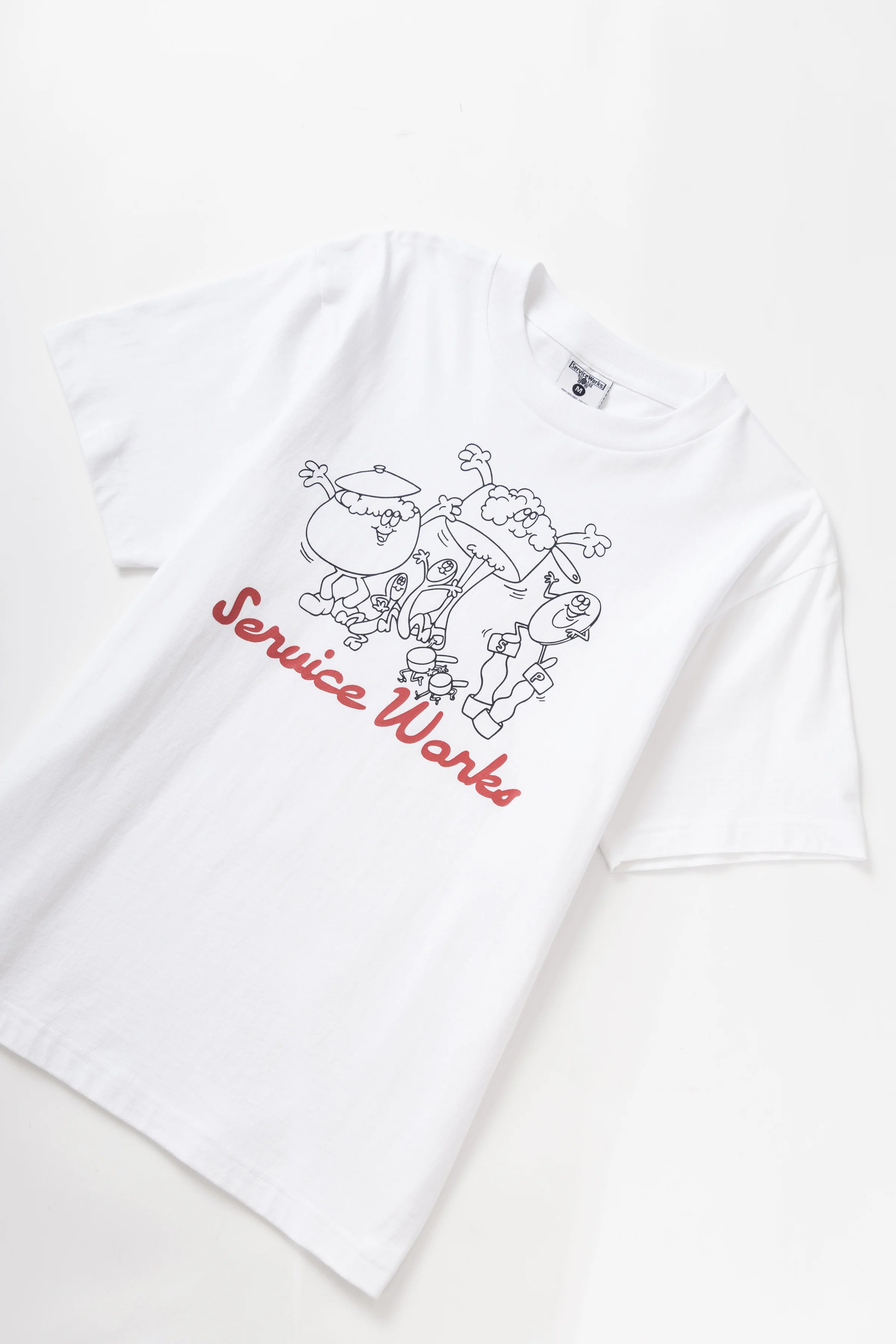Pots & Pans Tee - White - Image 2
