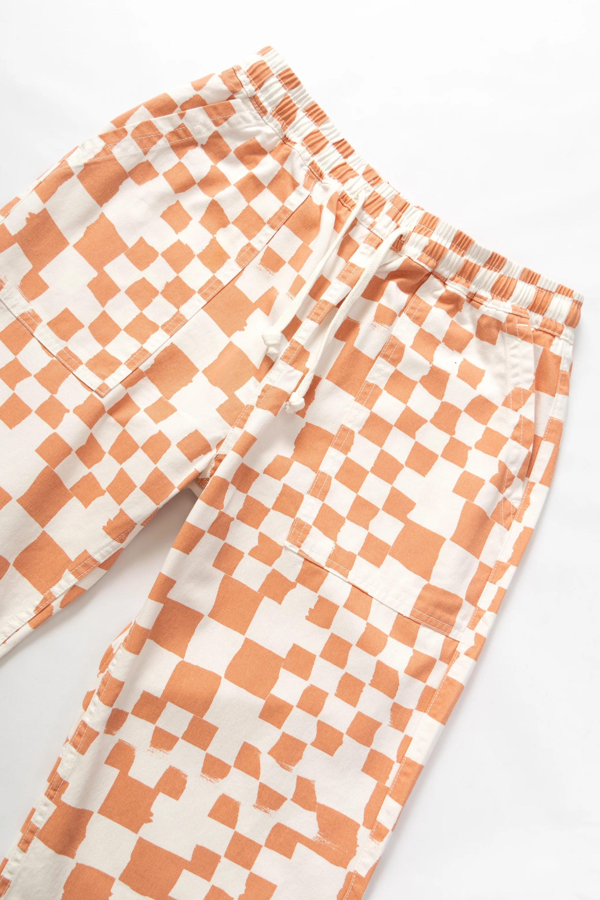Printed Chef Pants - Salmon Checker - Image 2