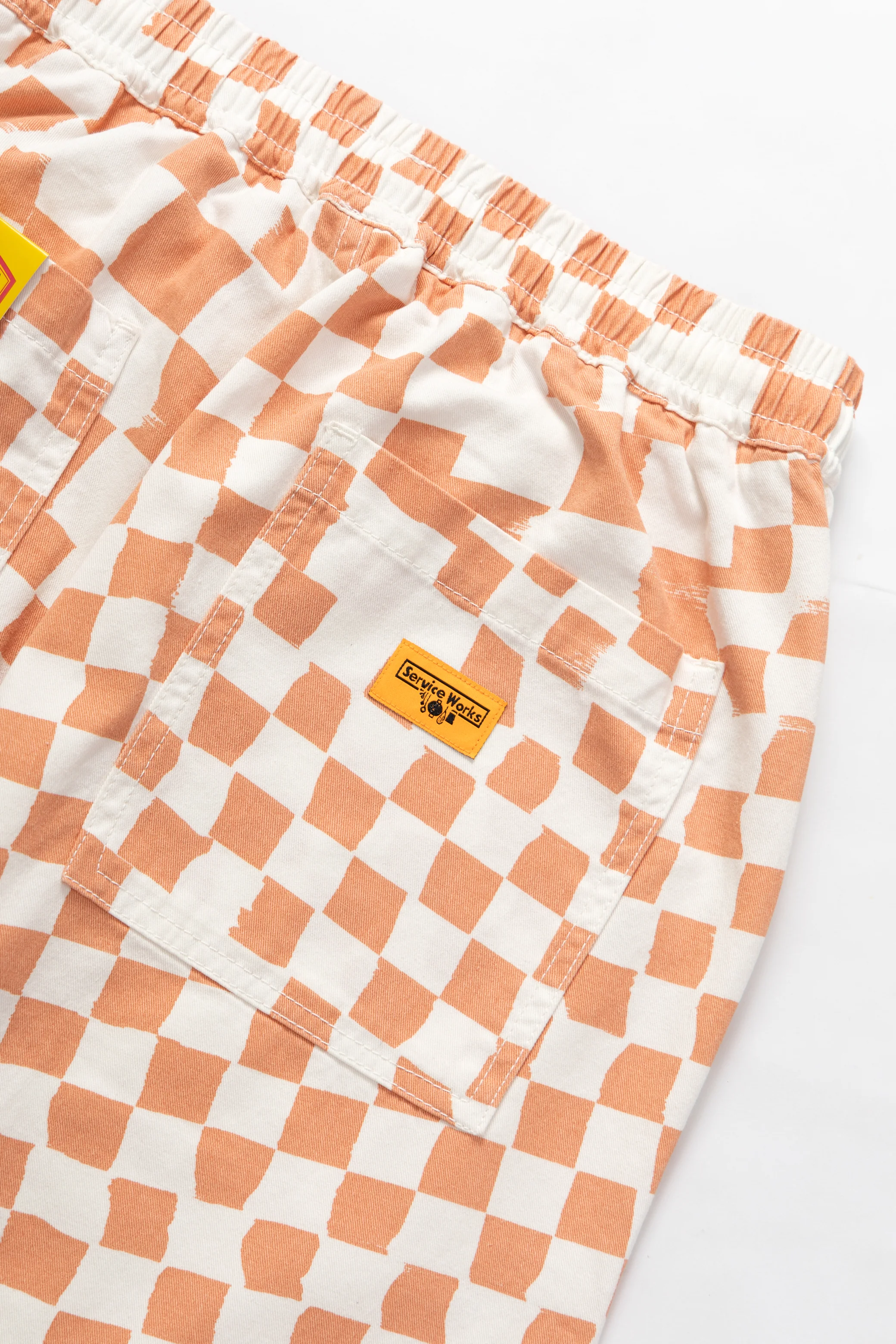 Printed Chef Pants - Salmon Checker - Image 4