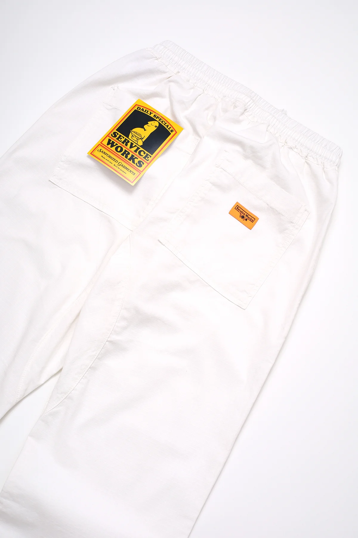 Ripstop Chef Pants - Off White - Image 3