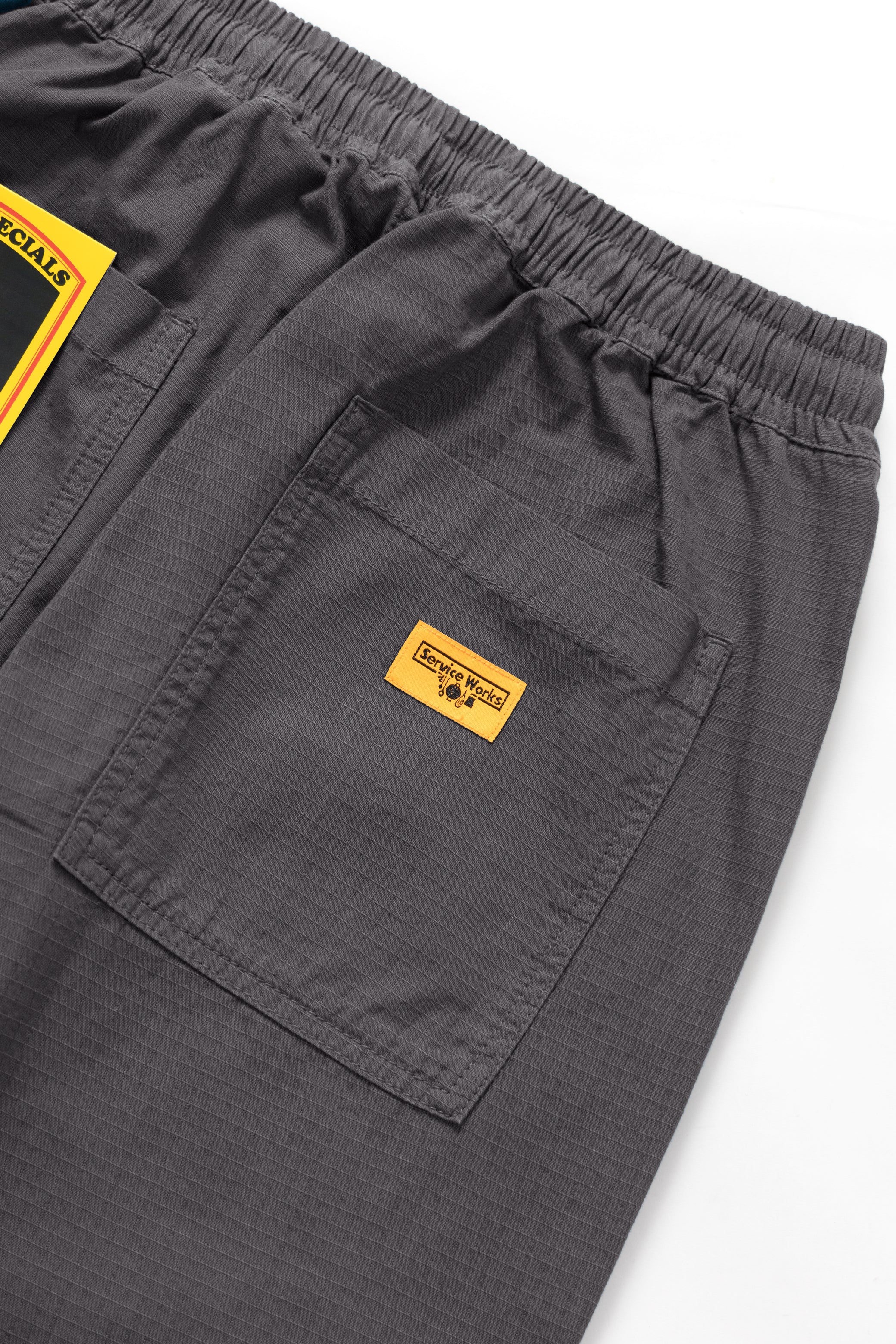 Ripstop Chef Pants - Washed Black - Image 4