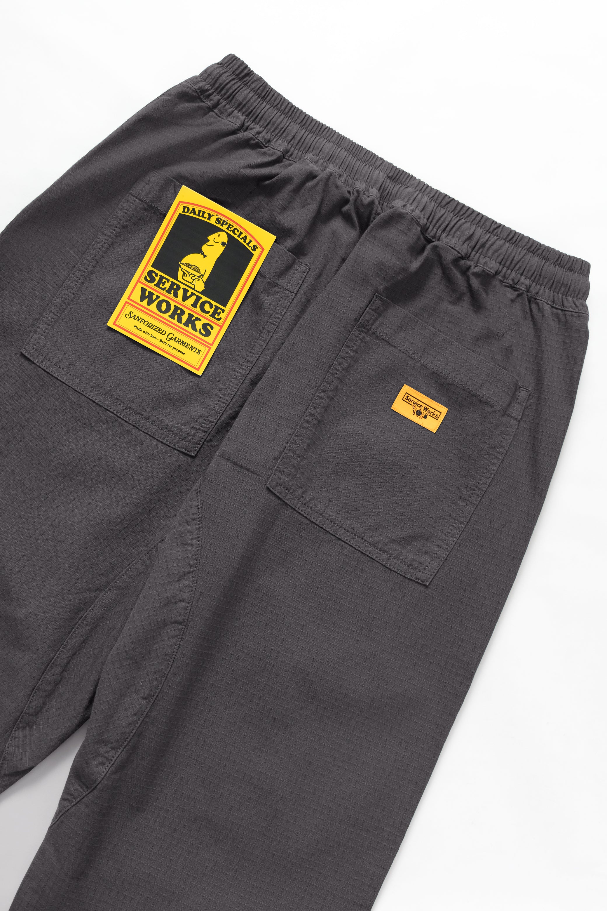 Ripstop Chef Pants - Washed Black - Image 5