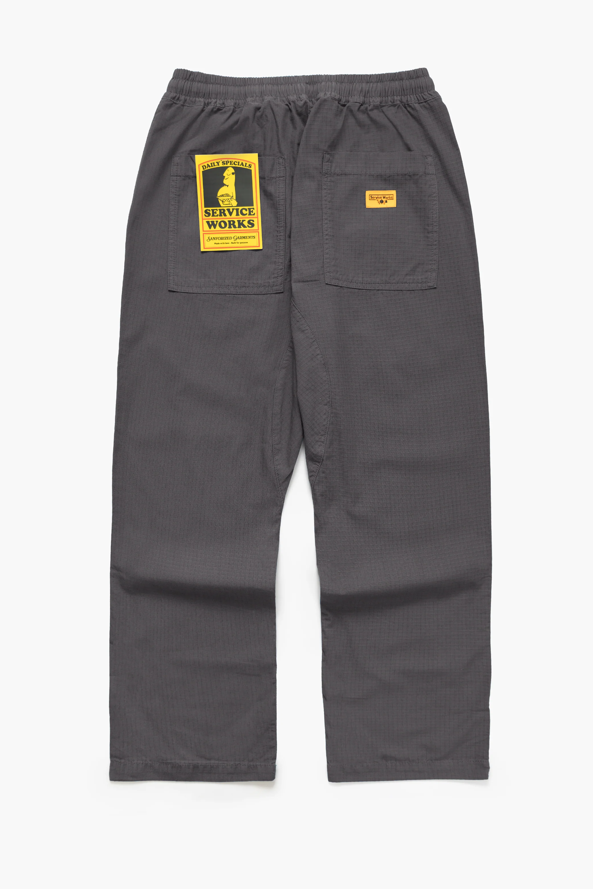 Ripstop Chef Pants - Washed Black - Image 6