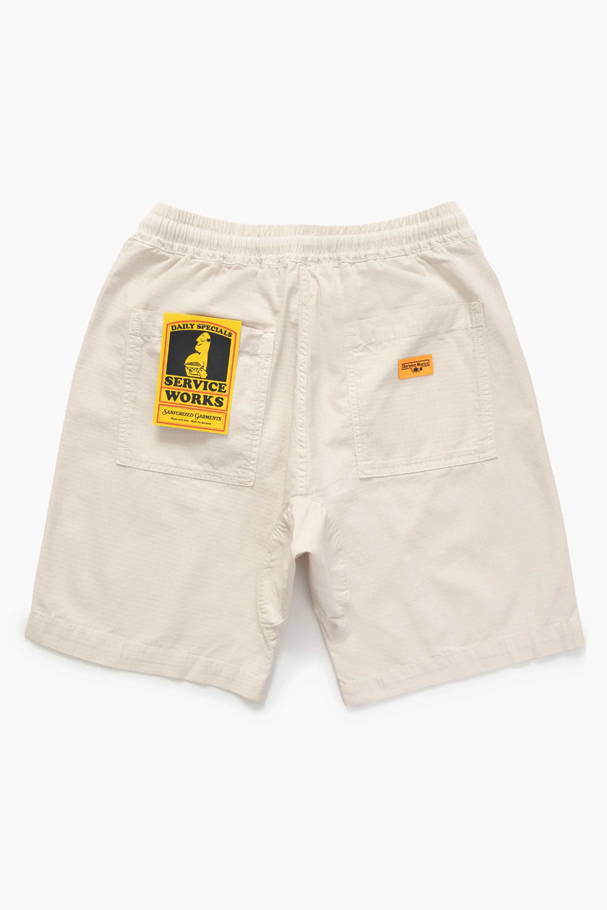 Ripstop Chef Shorts - Bone - Image 6