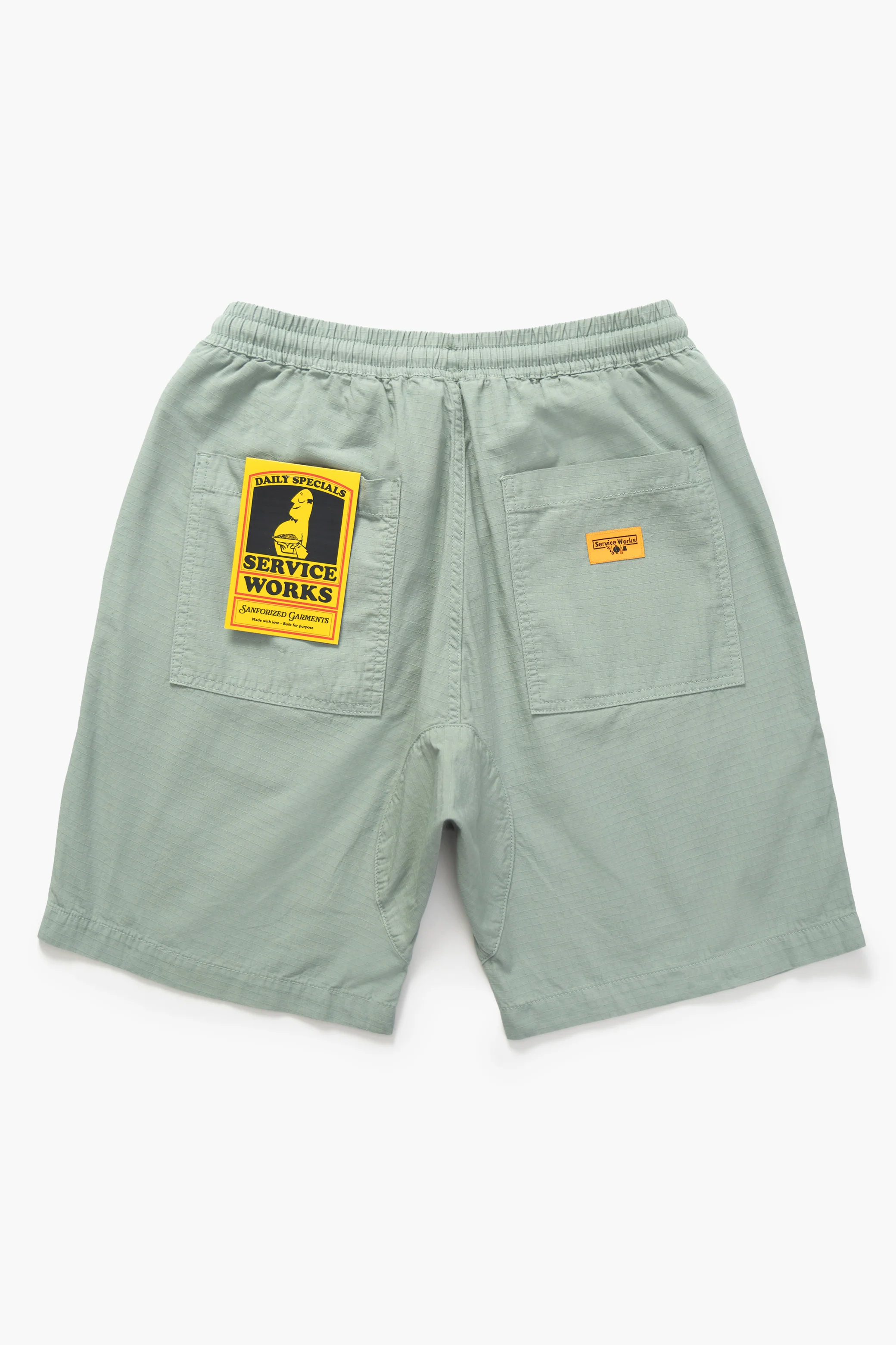 Ripstop Chef Shorts - Sage - Image 6