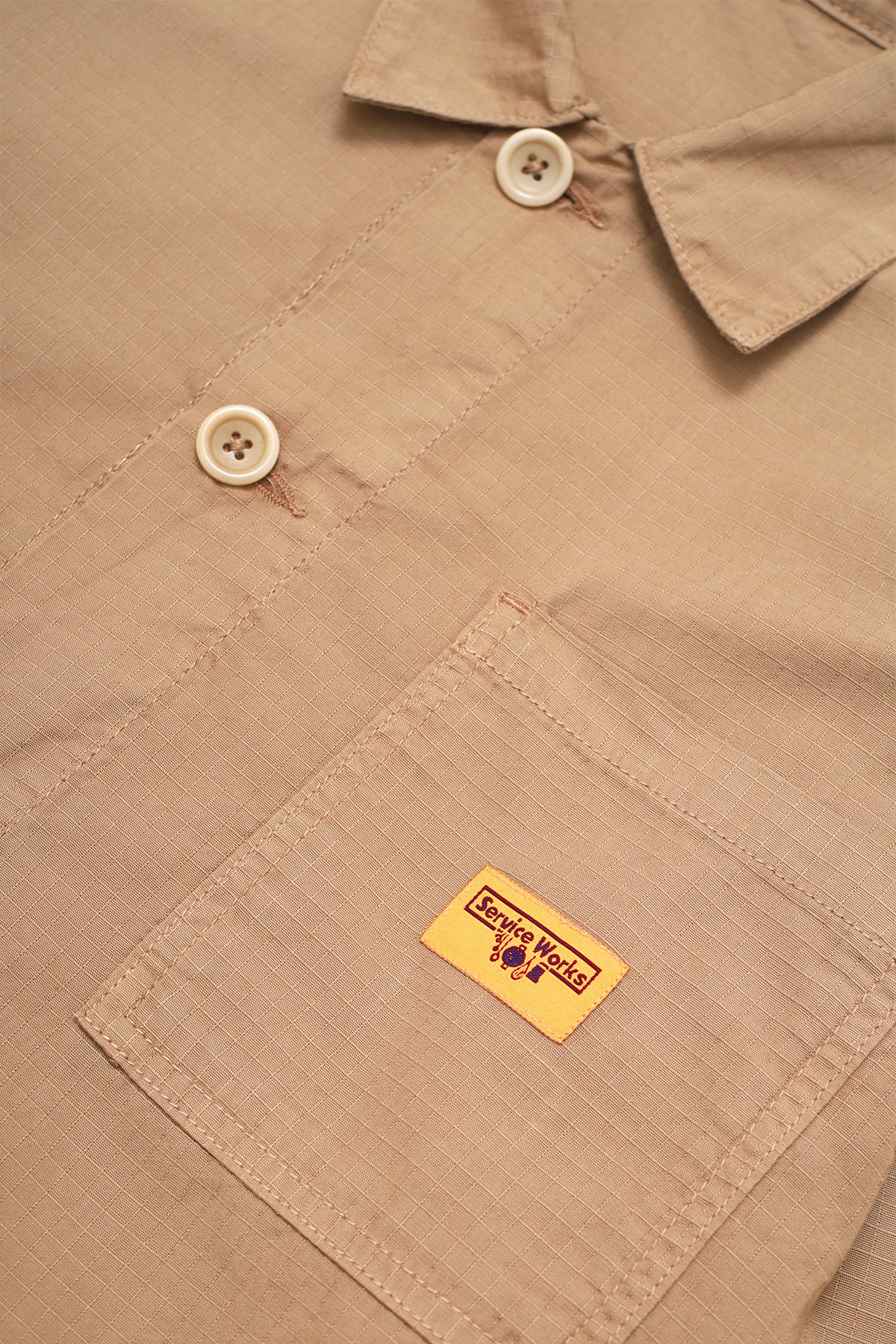 Ripstop Chore Shirt - Mink - Image 4