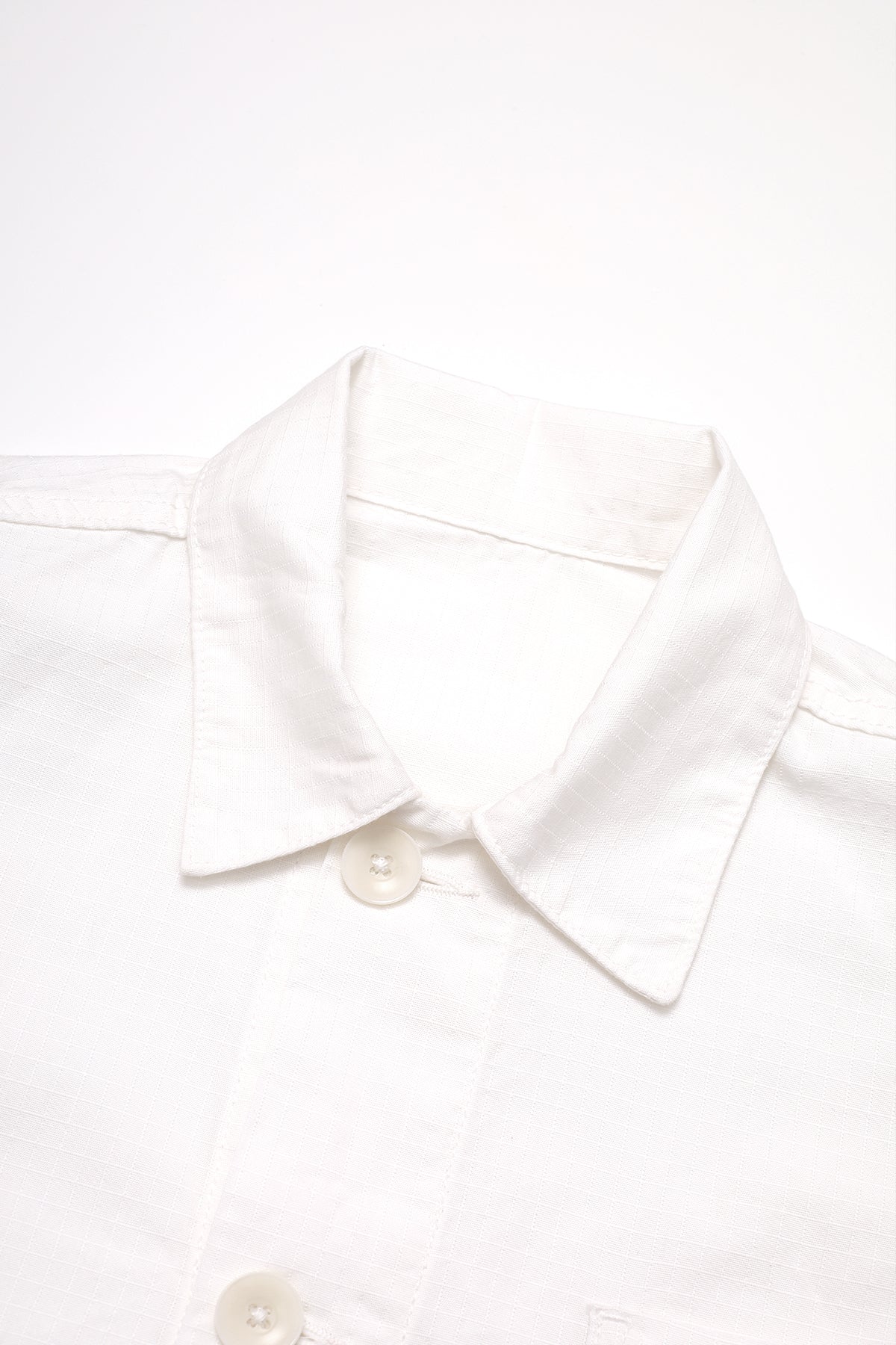 Ripstop Chore Shirt - Off White - Image 3