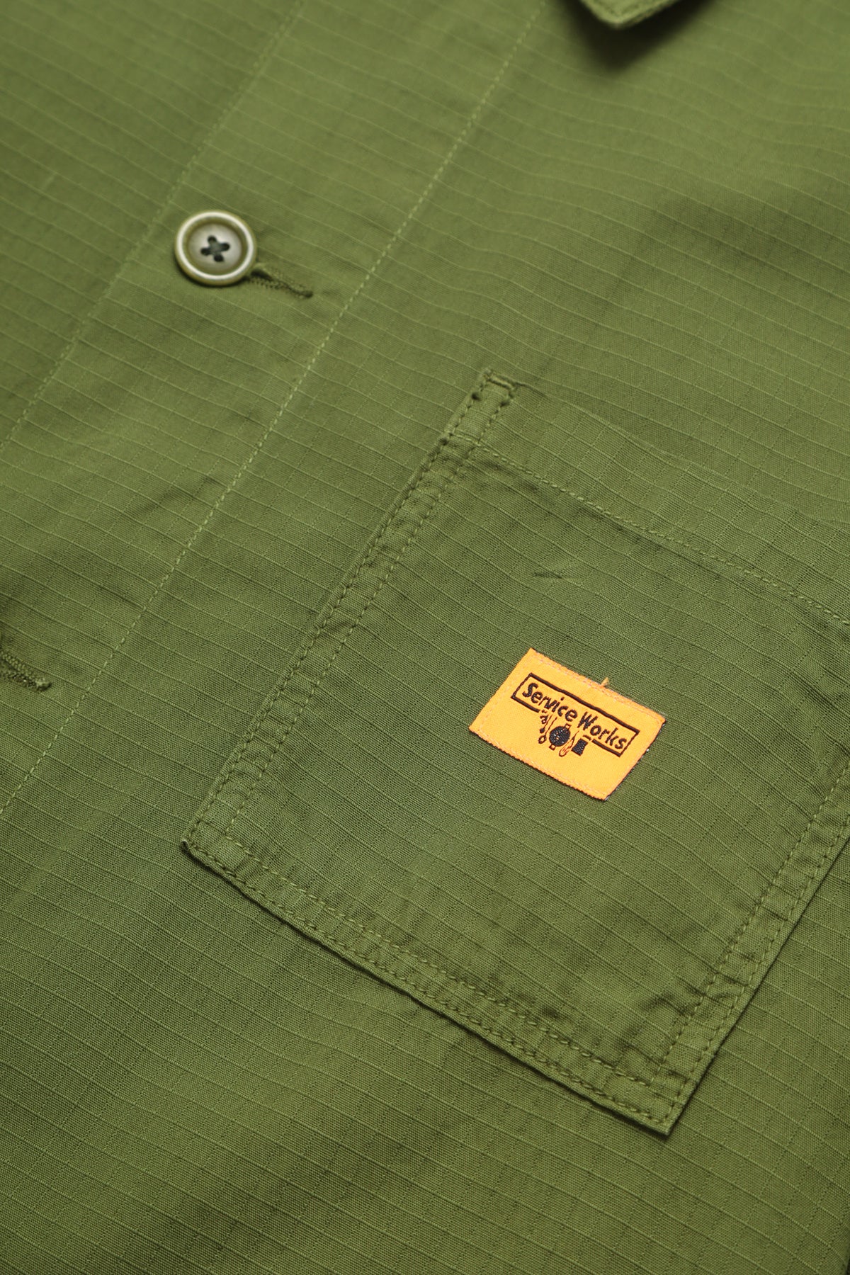 Ripstop Chore Shirt - Pesto - Image 4