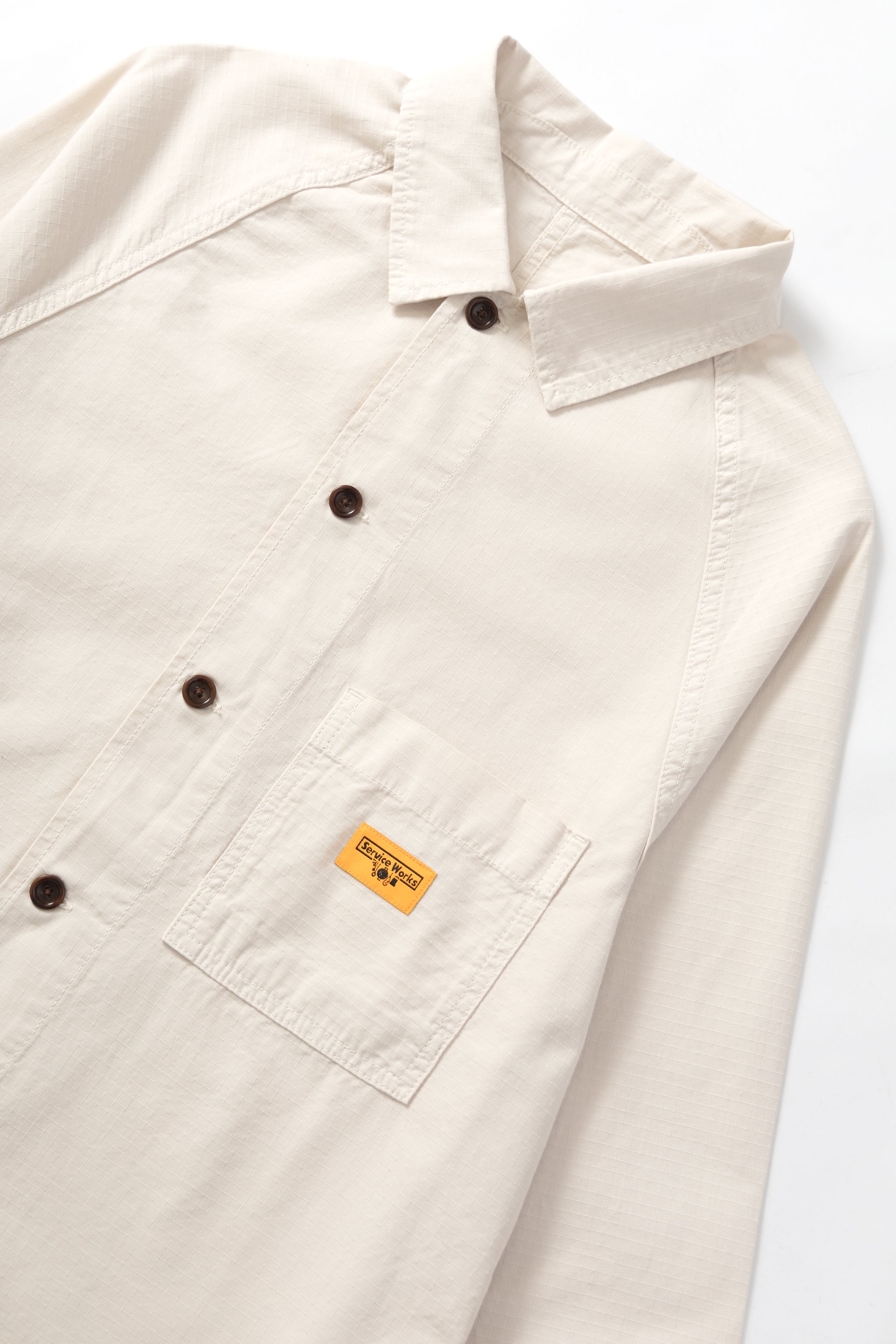 Ripstop Front Of House Jacket - Bone - Image 5