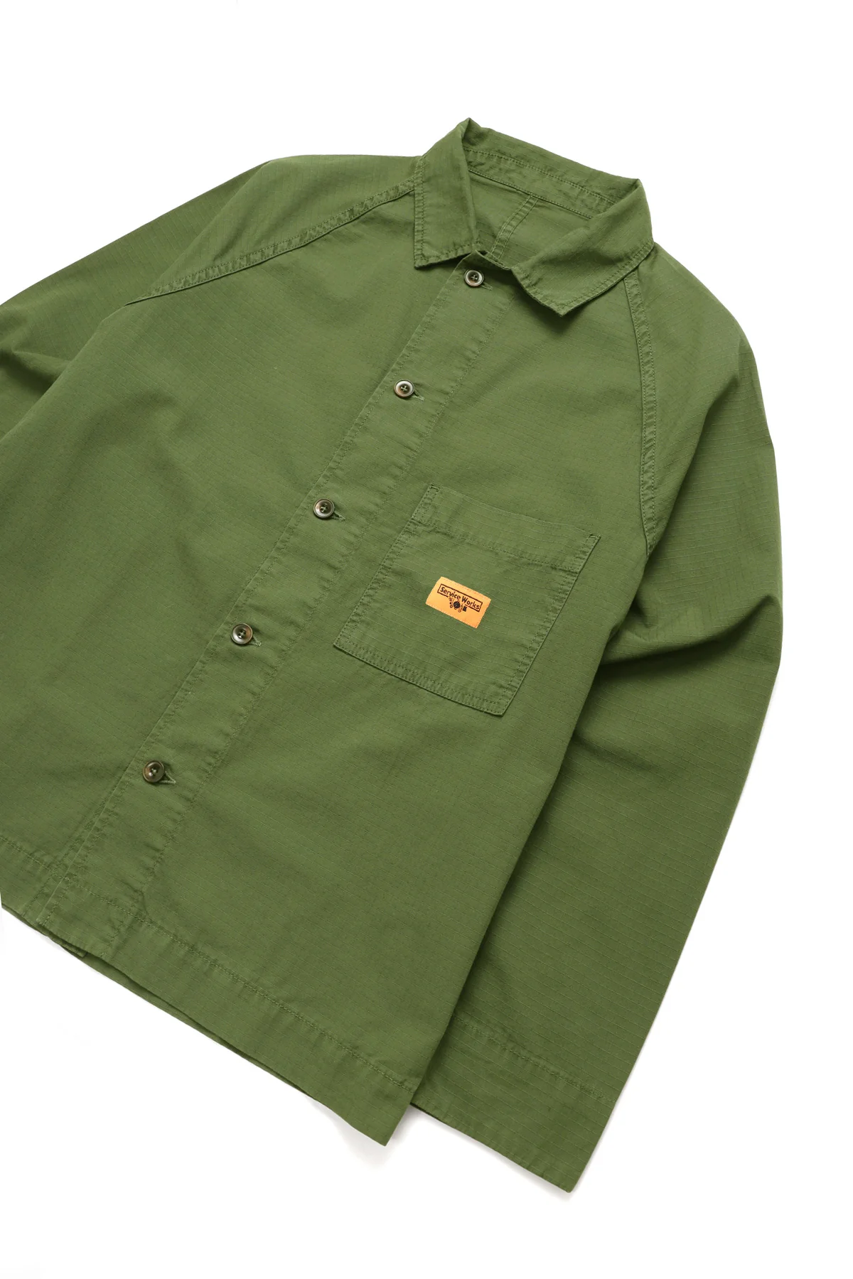 Ripstop Front Of House Jacket - Pesto - Image 2