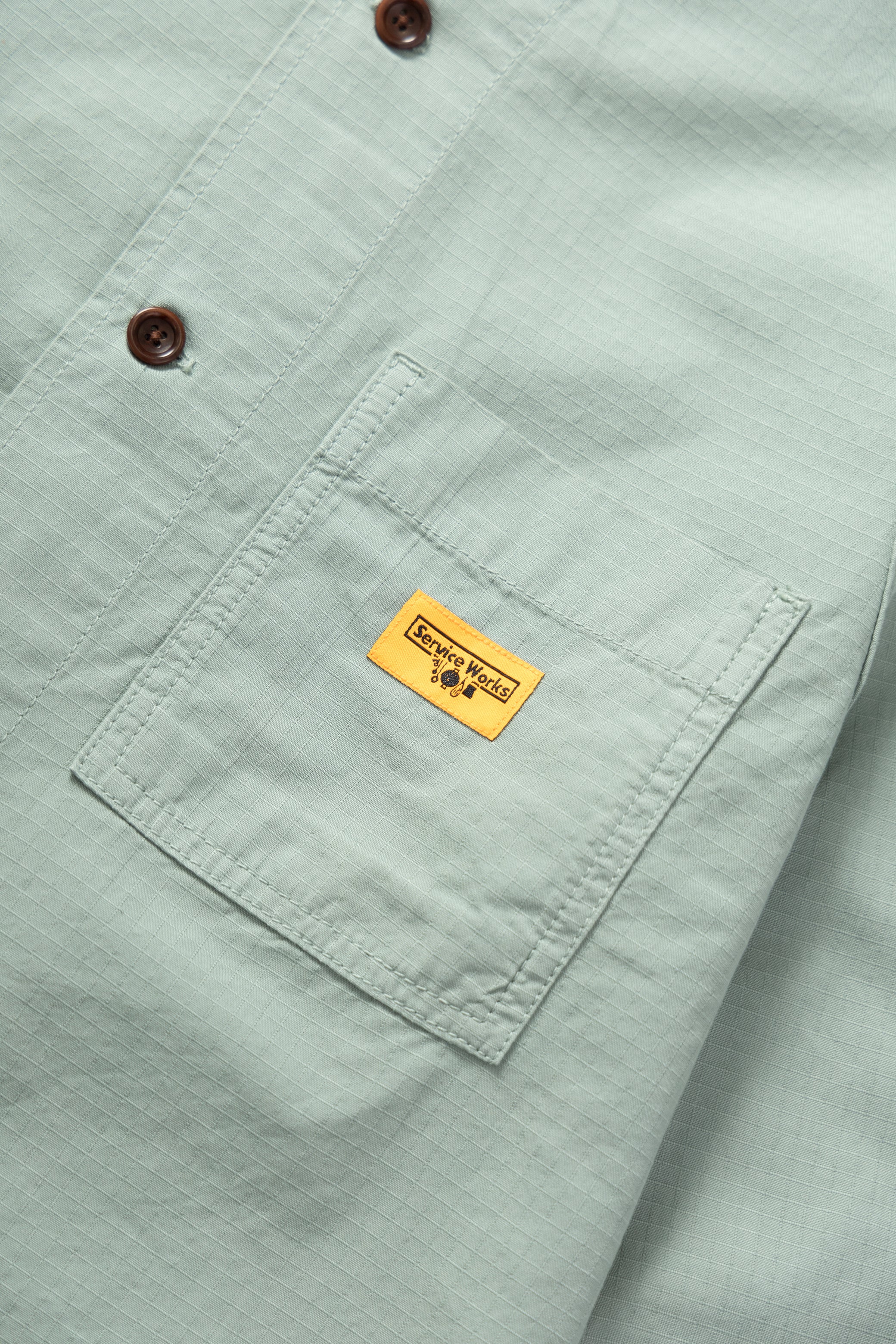 Ripstop Front Of House Jacket - Sage - Image 3