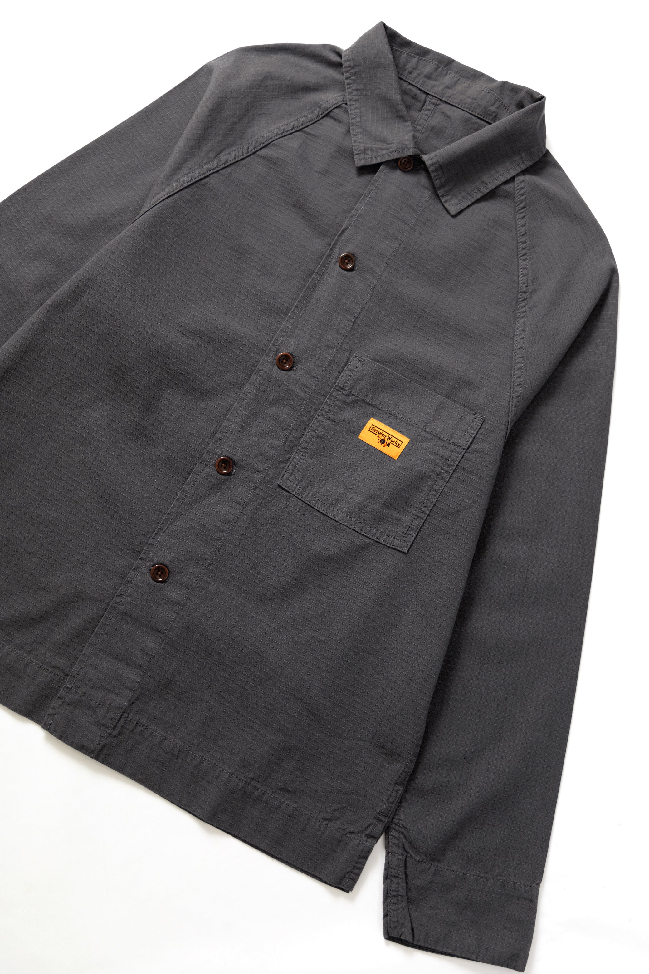 Ripstop Front Of House Jacket - Washed Black - Image 2