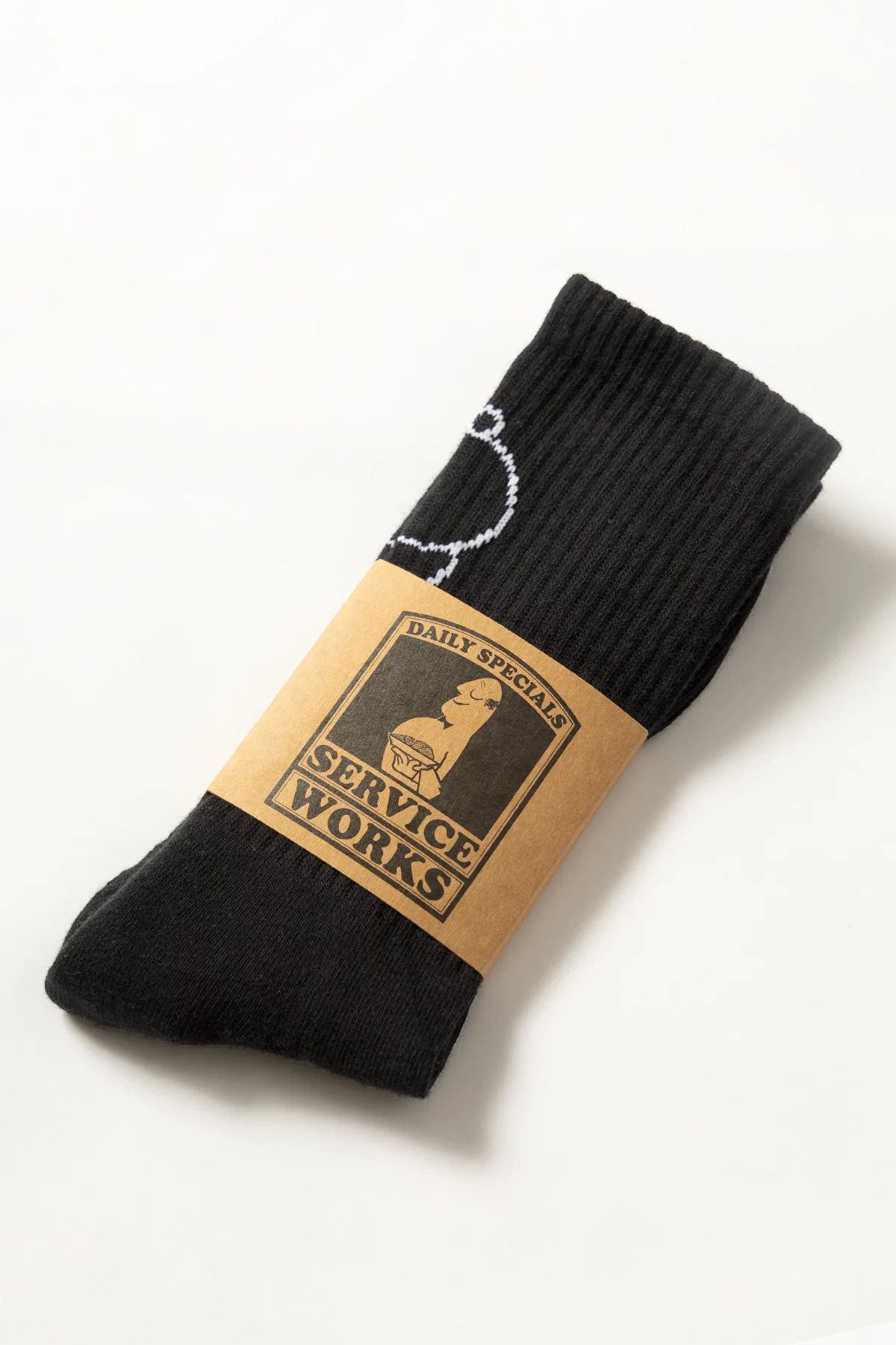 Salt + Pepper Socks - Black - Image 5