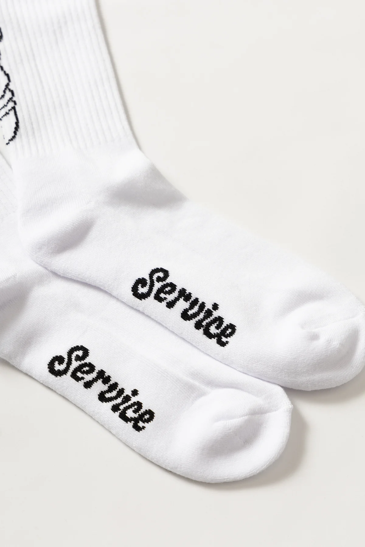 Salt + Pepper Socks - White - Image 4