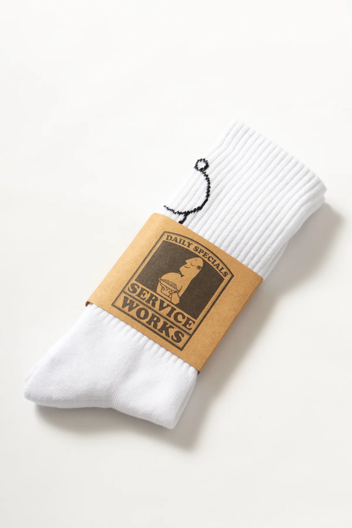 Salt + Pepper Socks - White - Image 5
