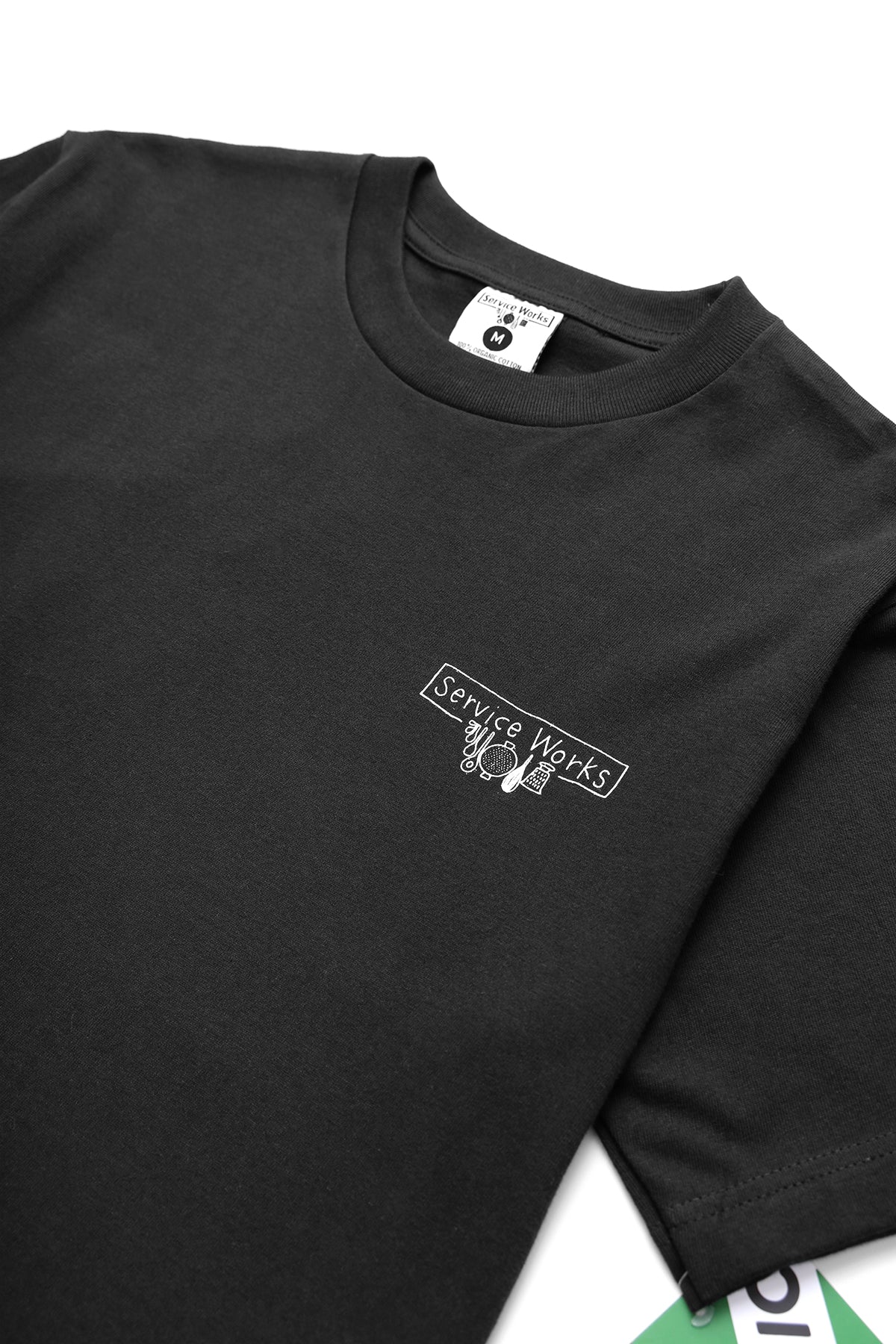 Scribble Logo Tee - Black - Image 2