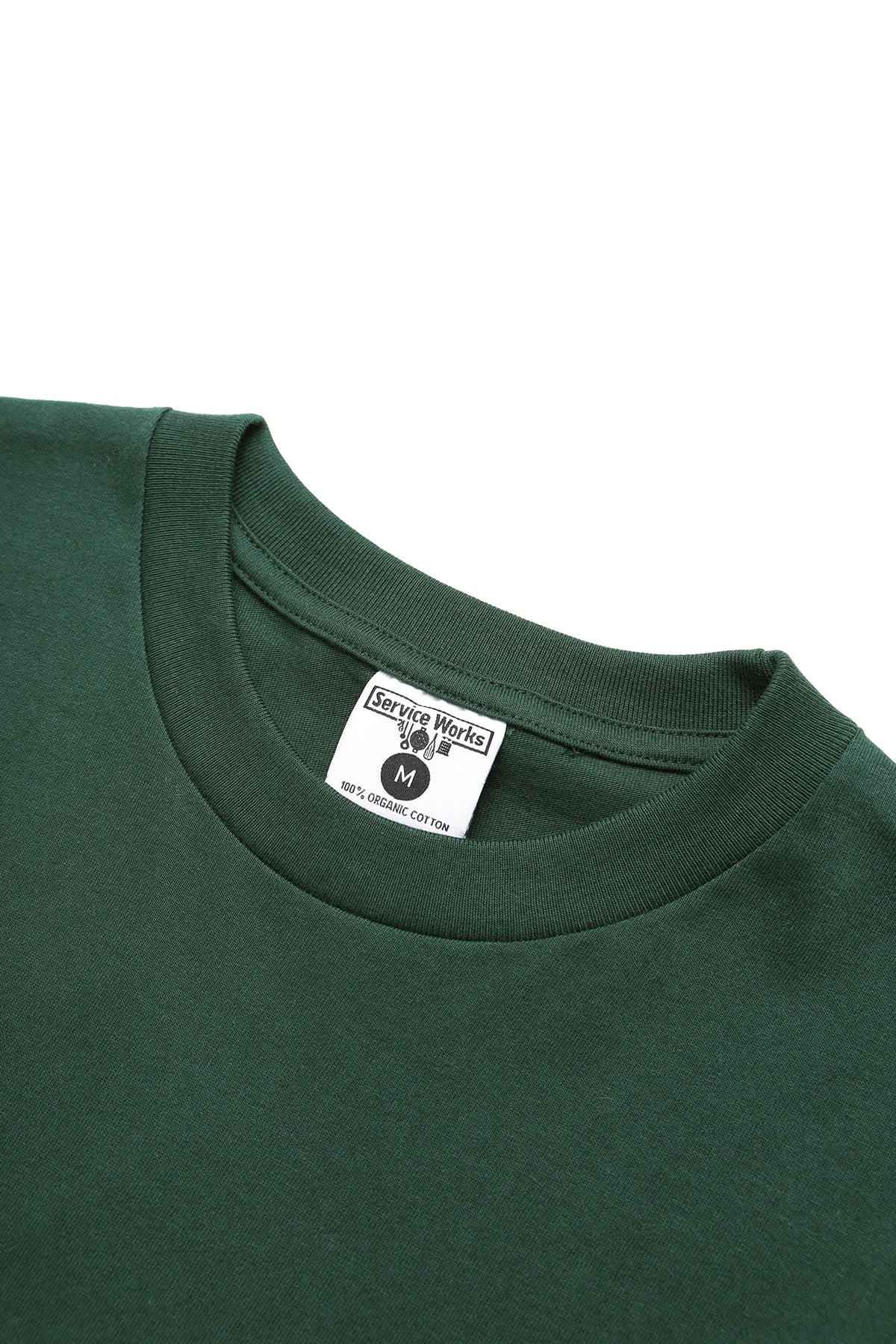 Scribble Logo Tee - Forest - Image 3