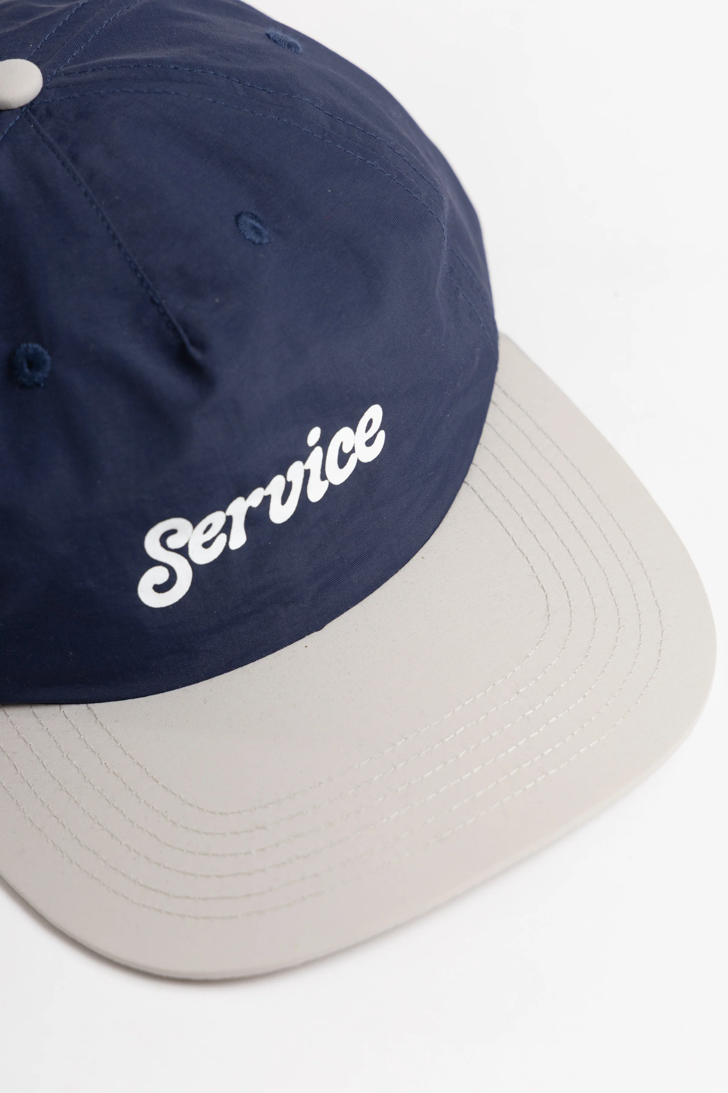 Script Surf Cap - Navy / Off-White - Image 2