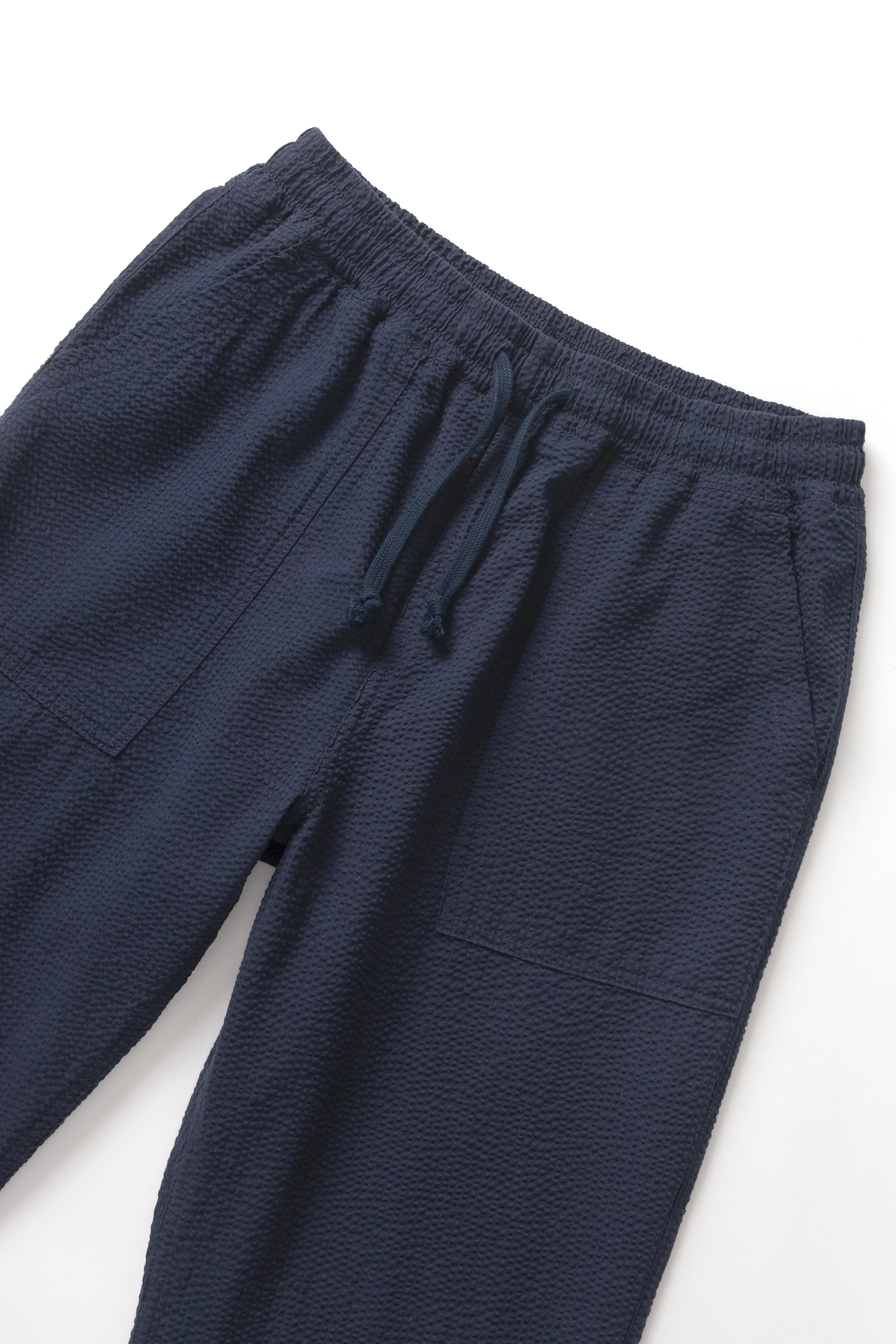 Seersucker Chef Pants - Dark Navy - Image 2