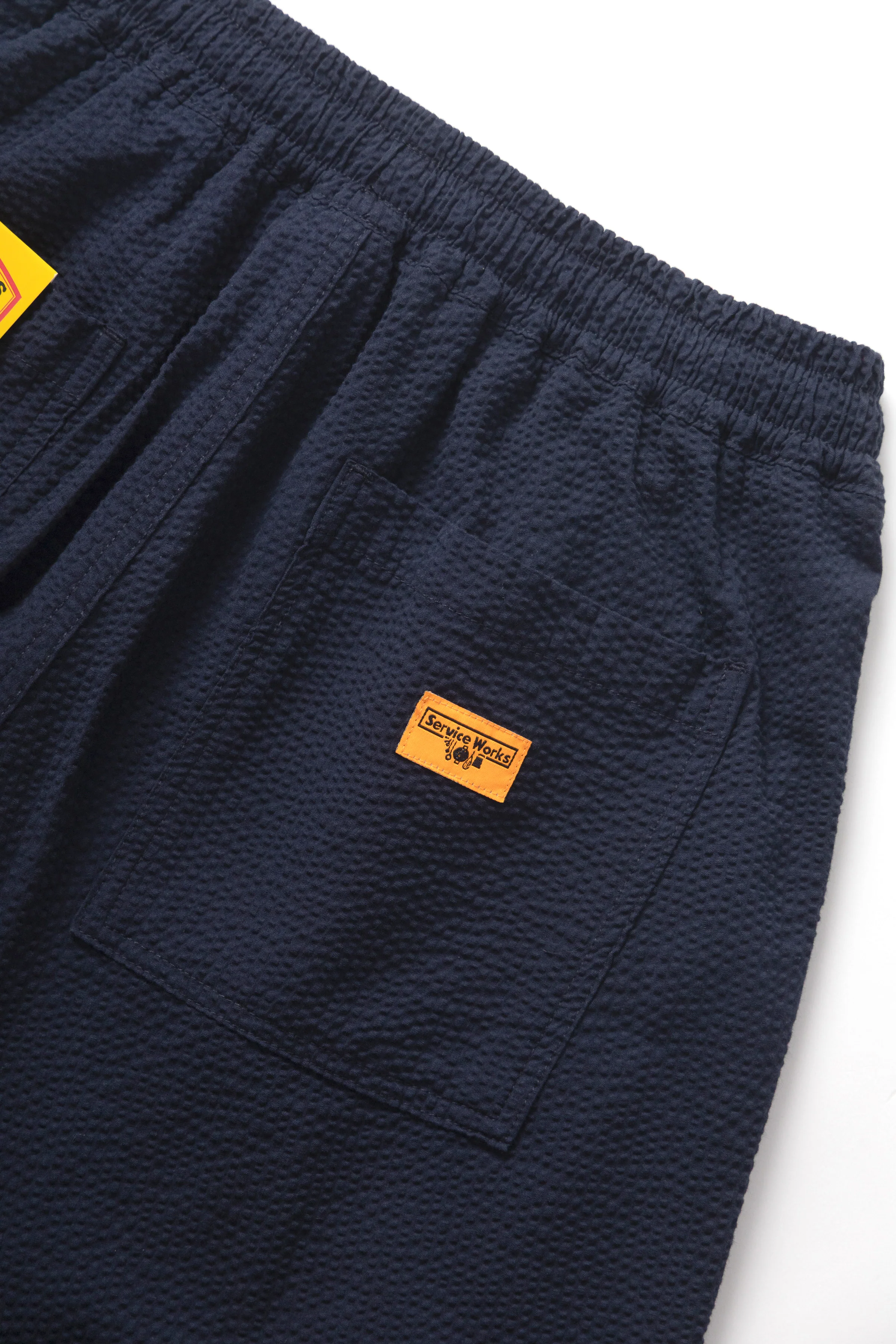 Seersucker Chef Pants - Dark Navy - Image 5